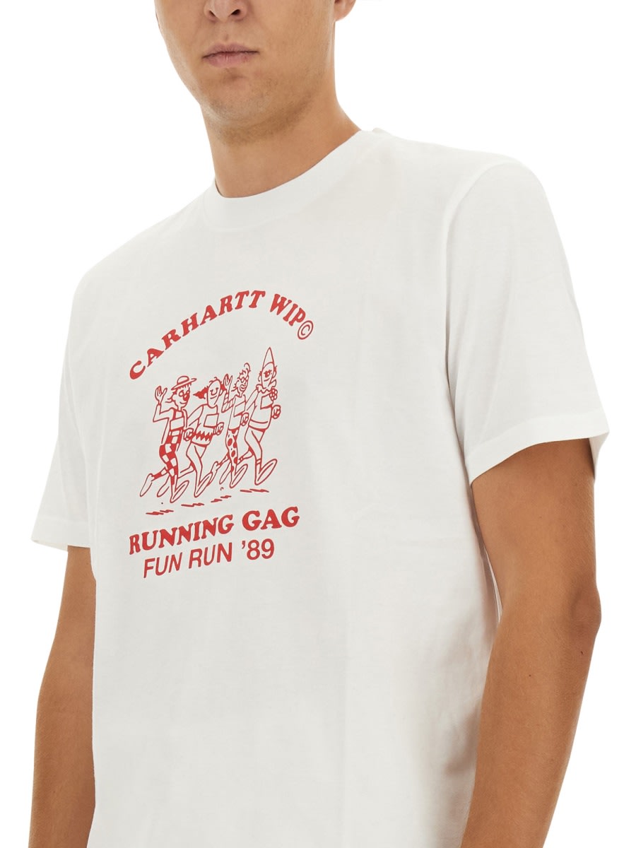 Carhartt Wip T-shirt With Print In White