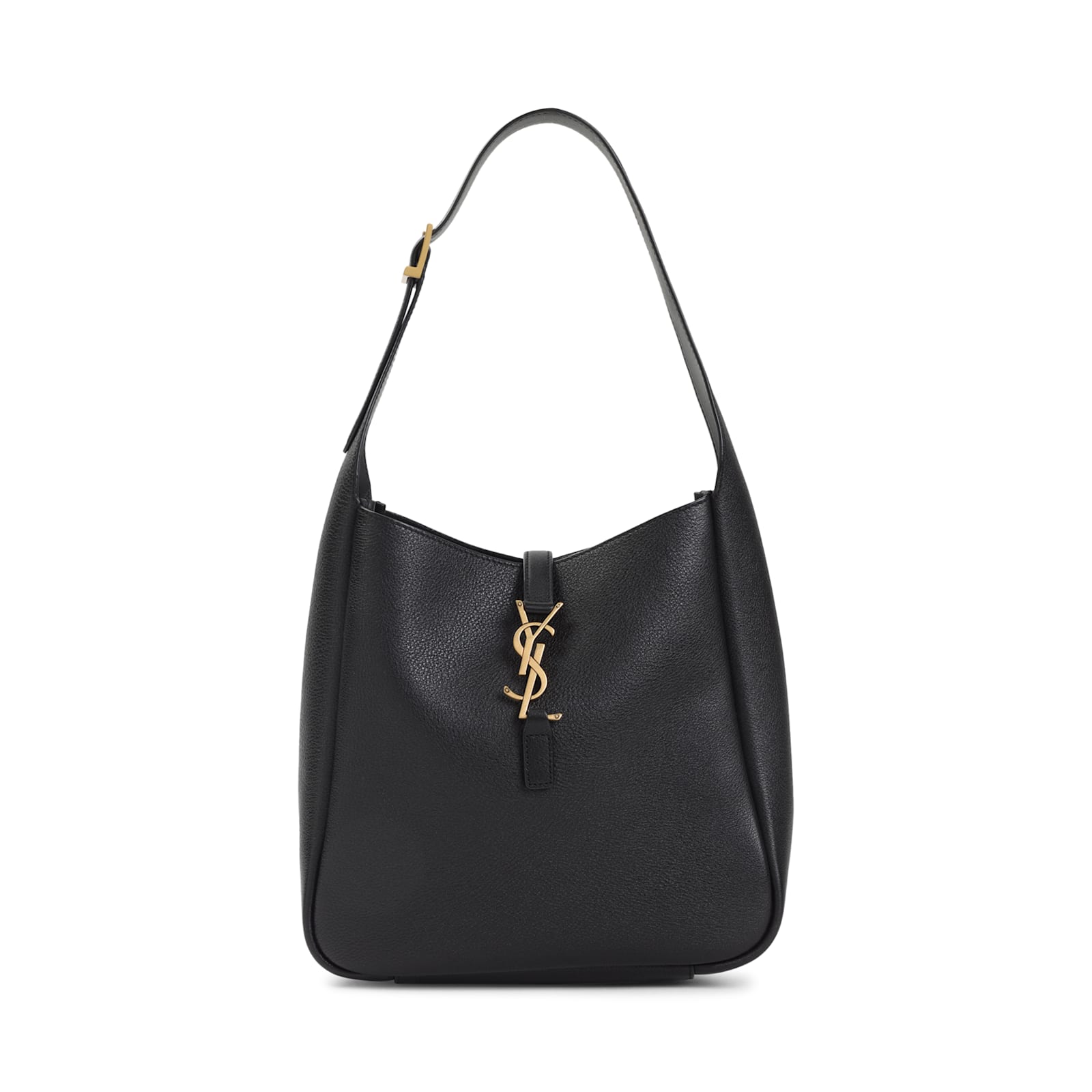 Saint Laurent Le 5a7 S Shoulder Bag In Black