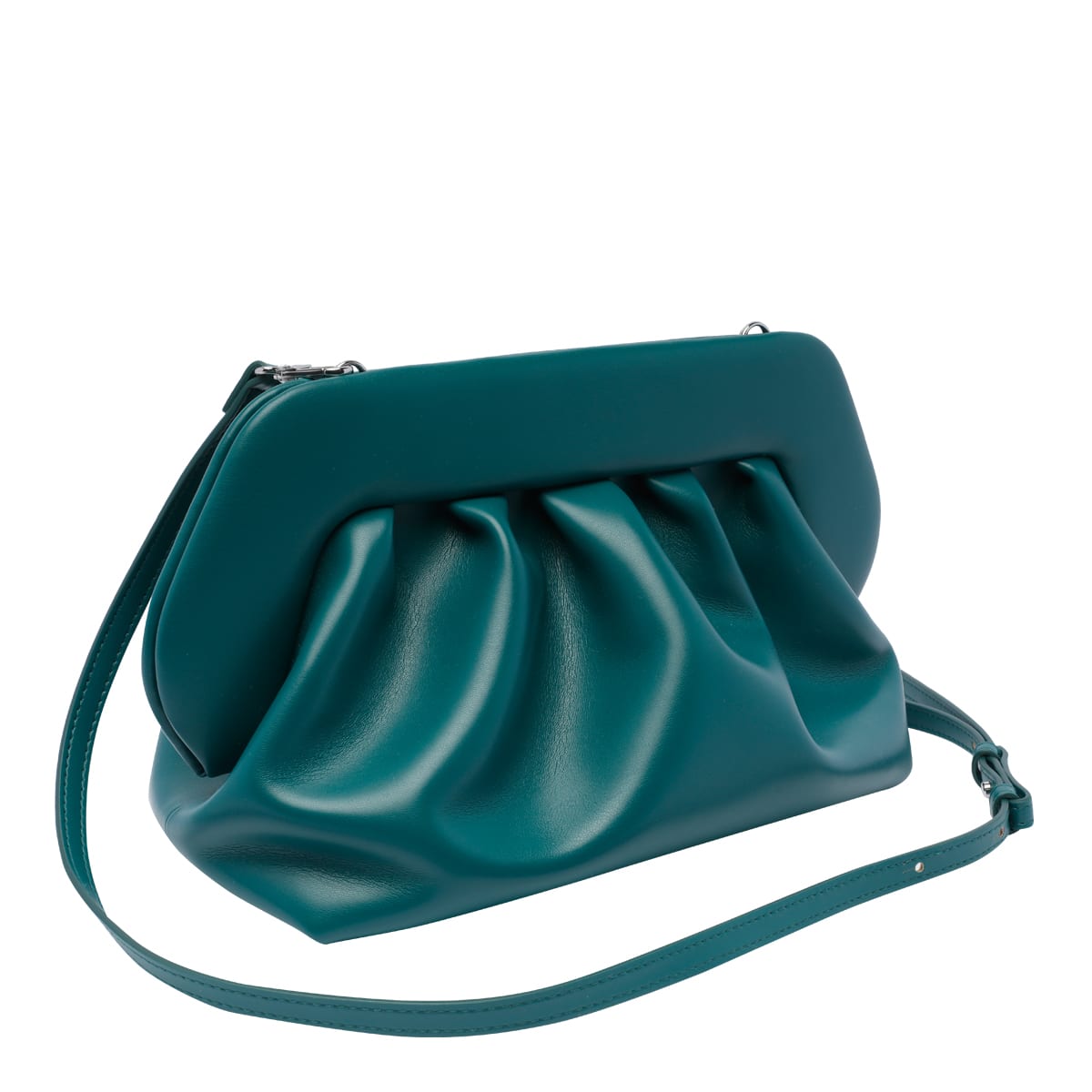 Shop Themoirè Bios Vegan Fabric Handbag In Blue