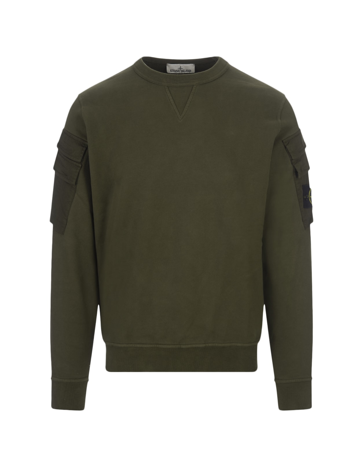 Stone island military on sale shirt