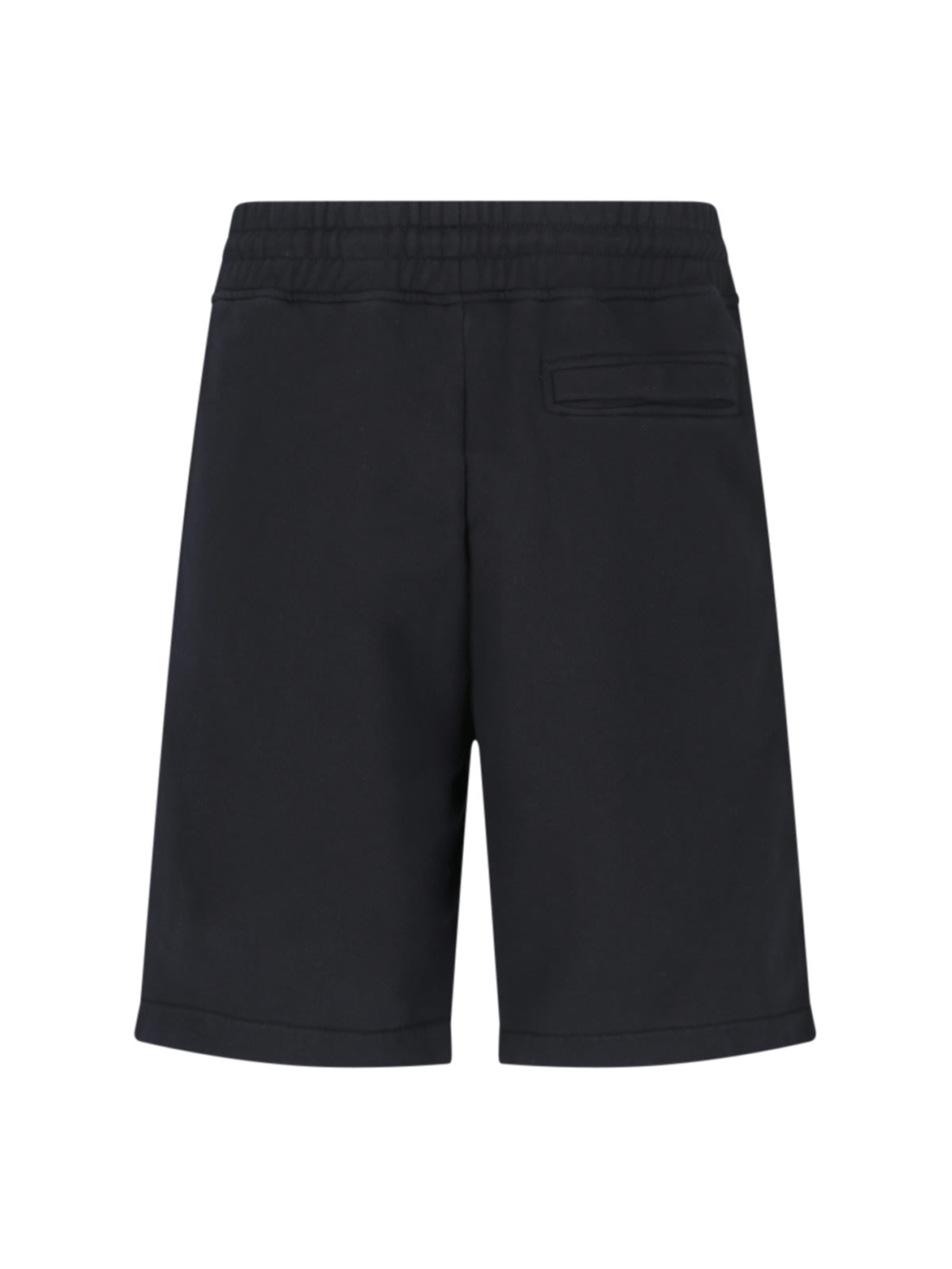 Shop Marcelo Burlon County Of Milan Cross Sport Shorts In Nero