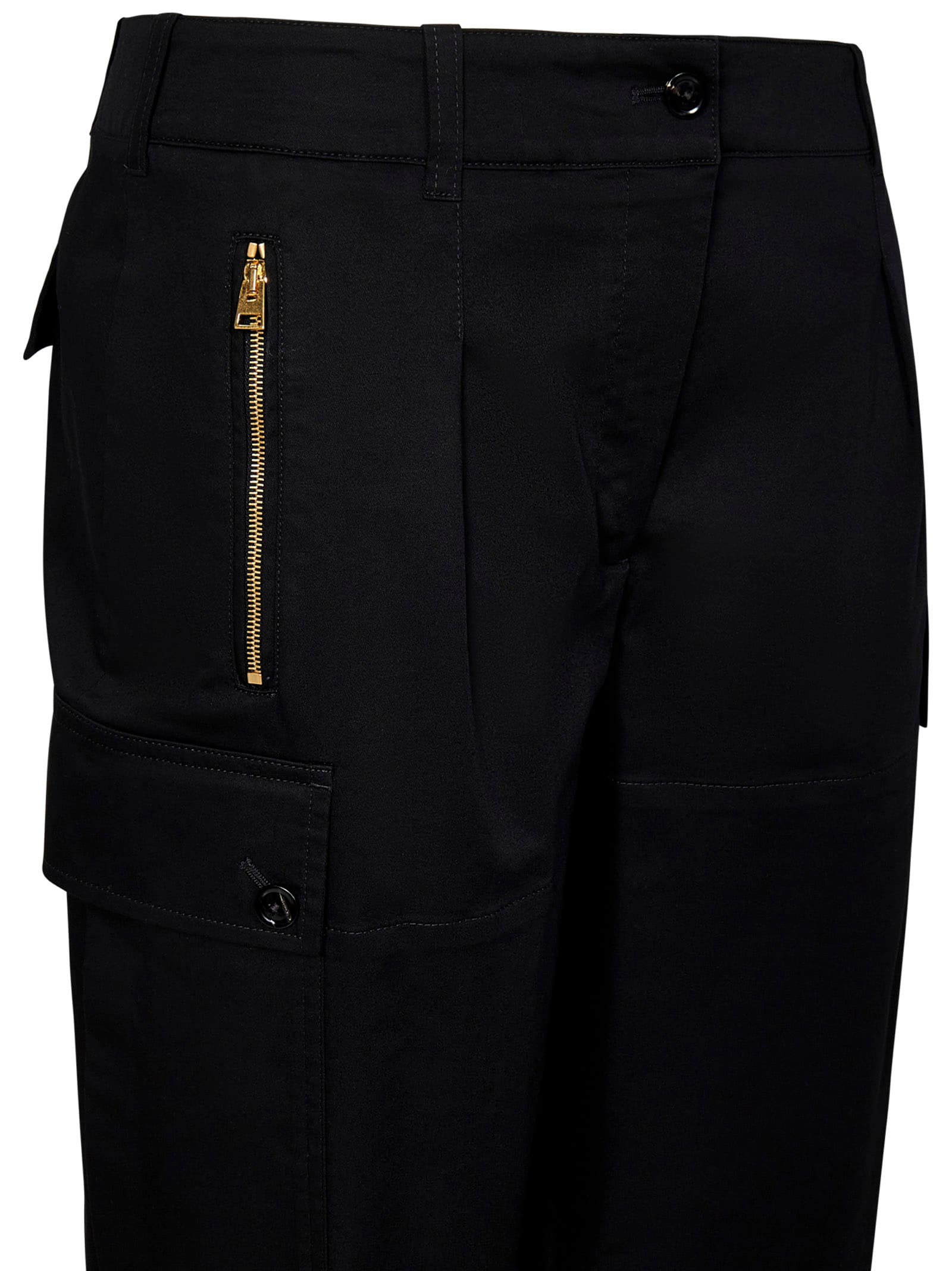 Shop Tom Ford Trousers In Black