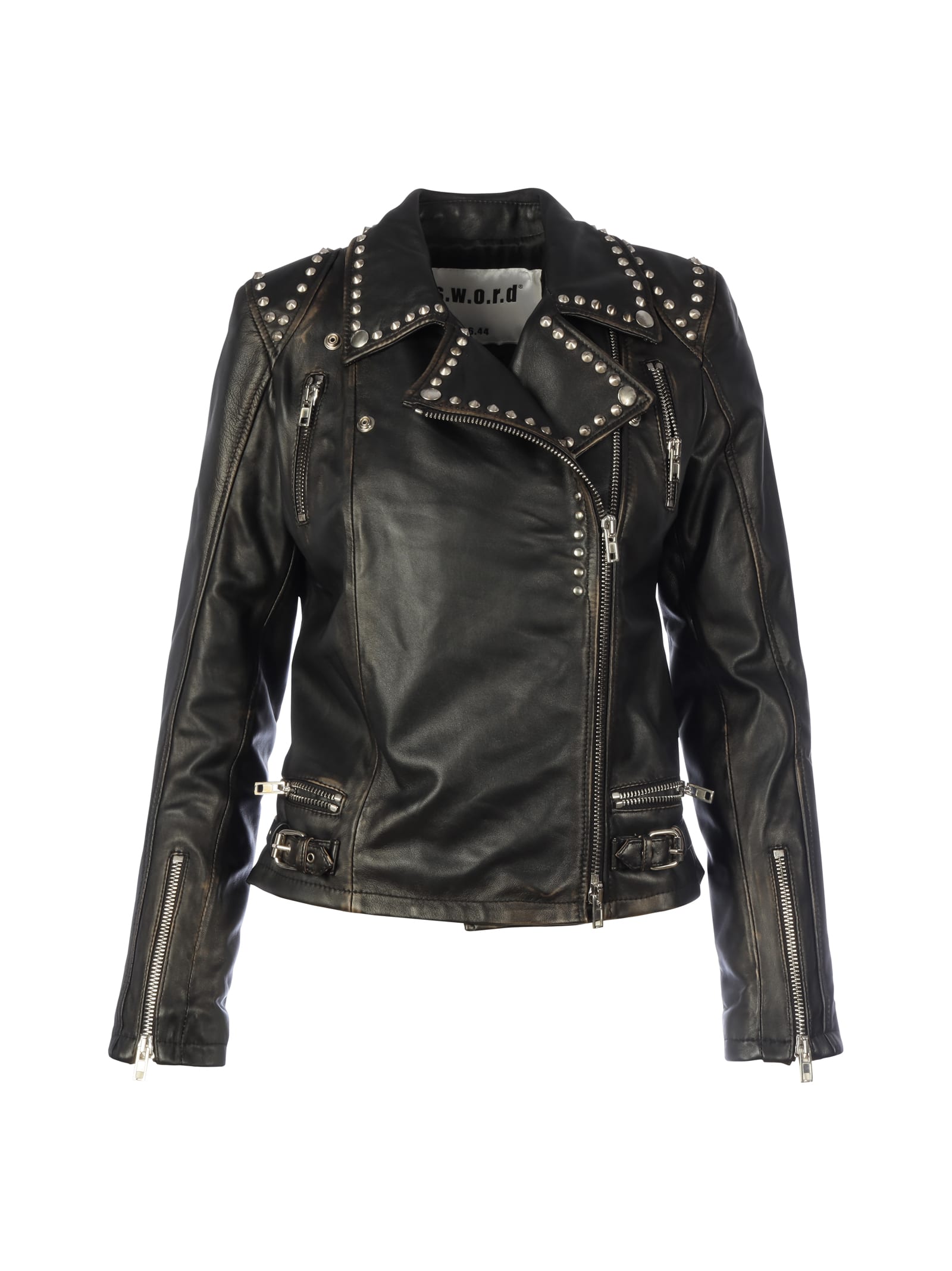 S.W.O.R.D 6.6.44S.W.O.R.D 6.6.44 Leather Studs Jacket | DailyMail
