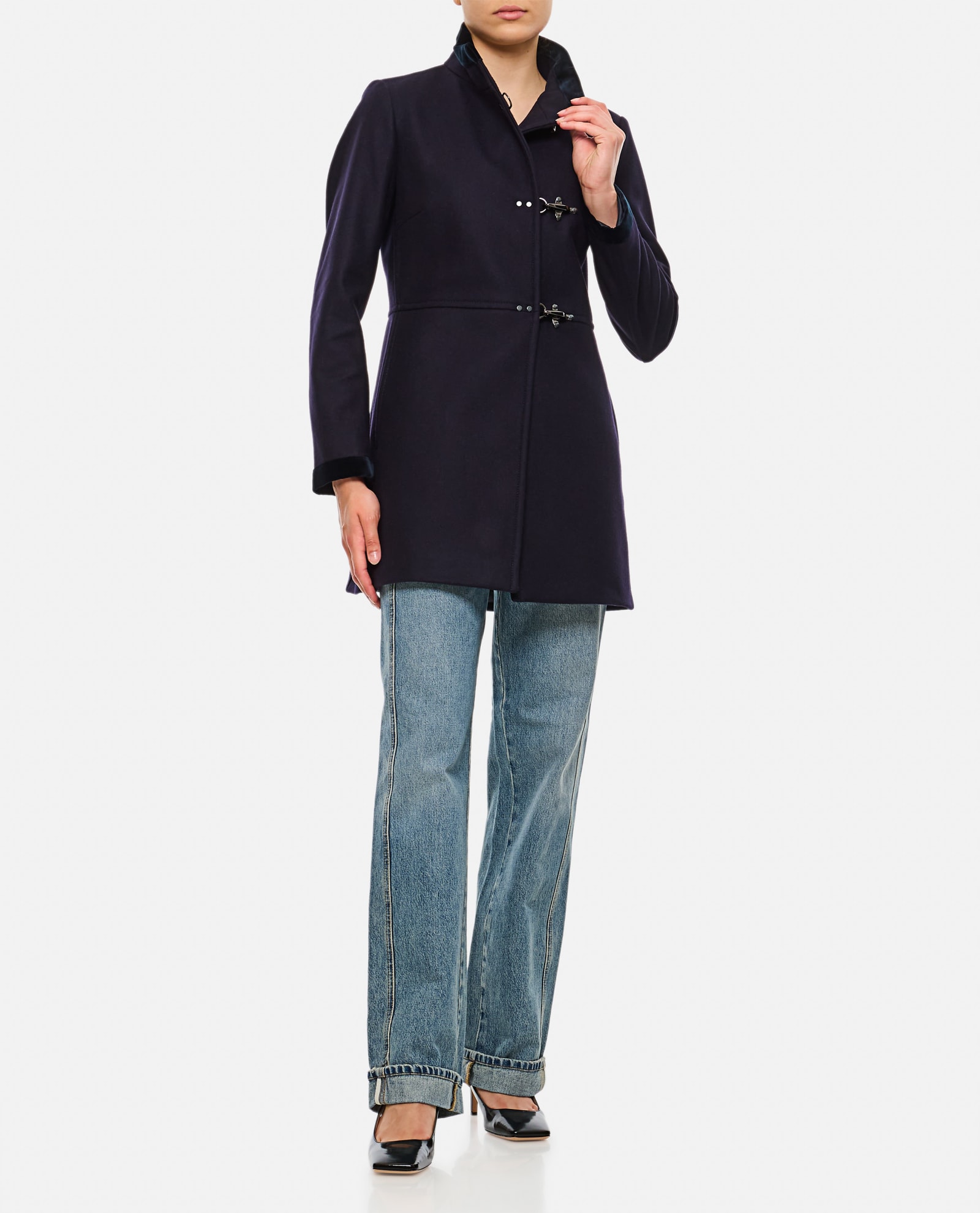 Shop Fay Virginia 3 Hooks Coat