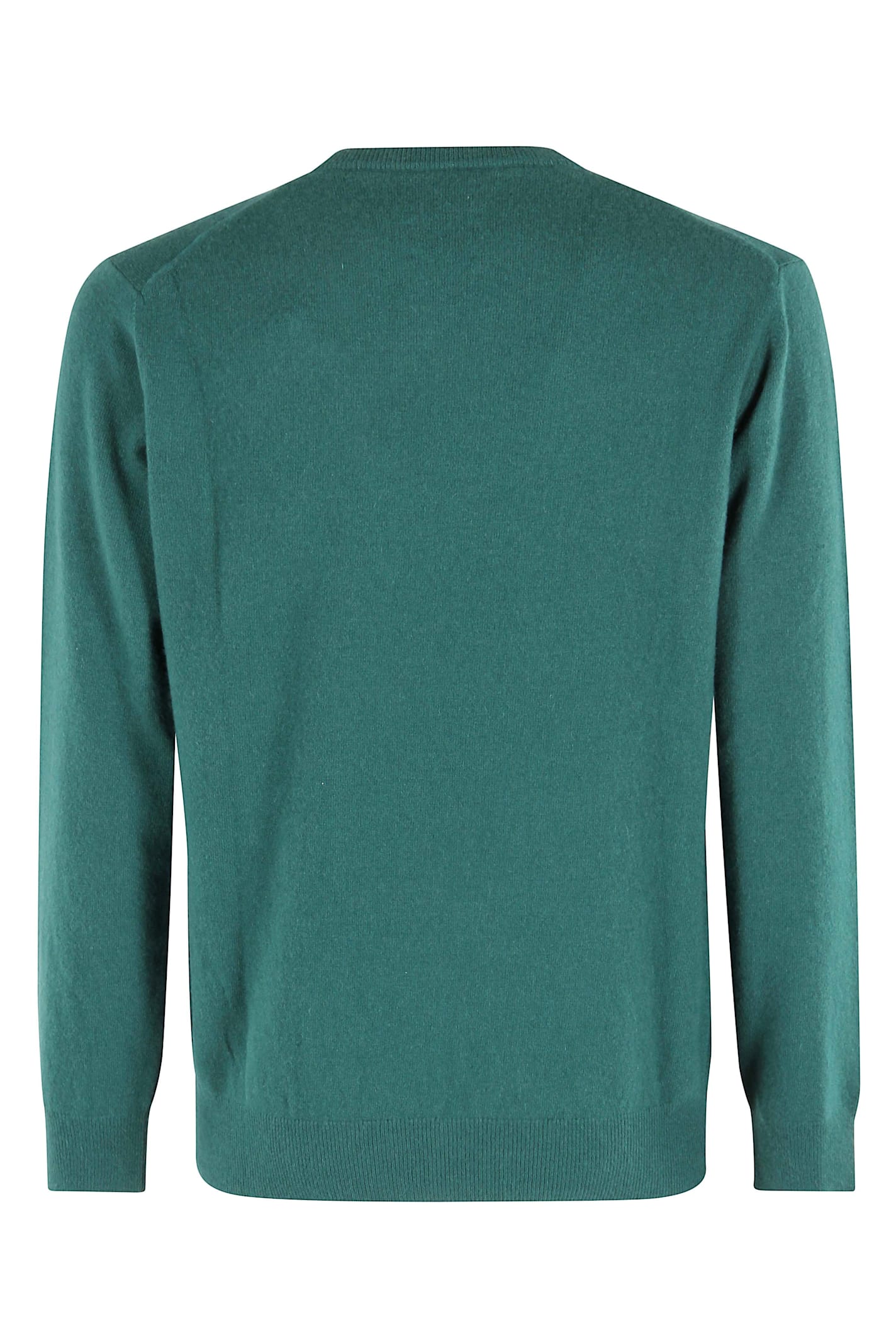 Mc2 Saint Barth Heron Light Crew-neck Sweater In Green