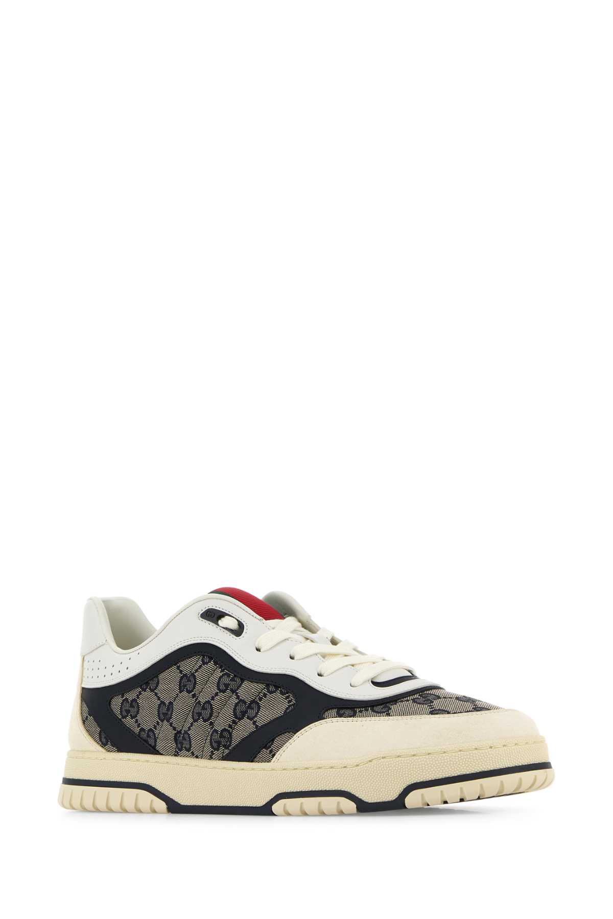 Gucci Re-web Sneakers In Navy