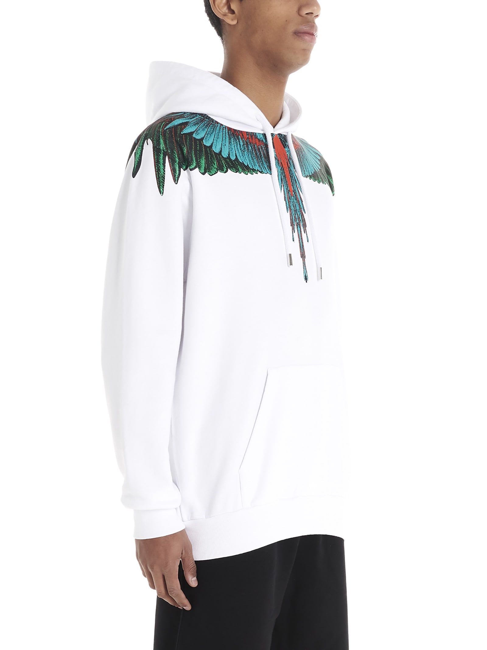 marcelo burlon hoodie green