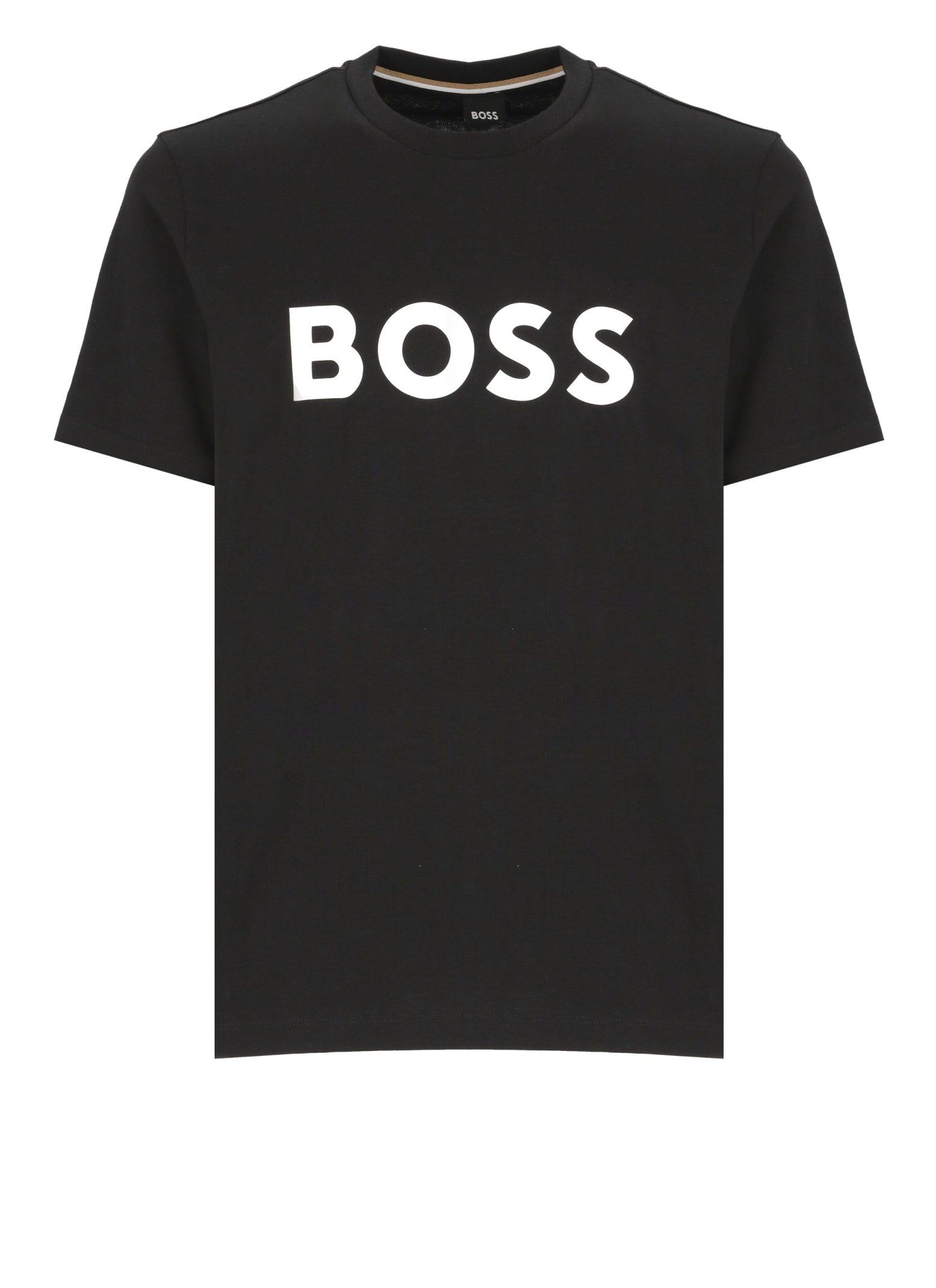 Shop Hugo Boss Tiburt 354 T-shirt In Black