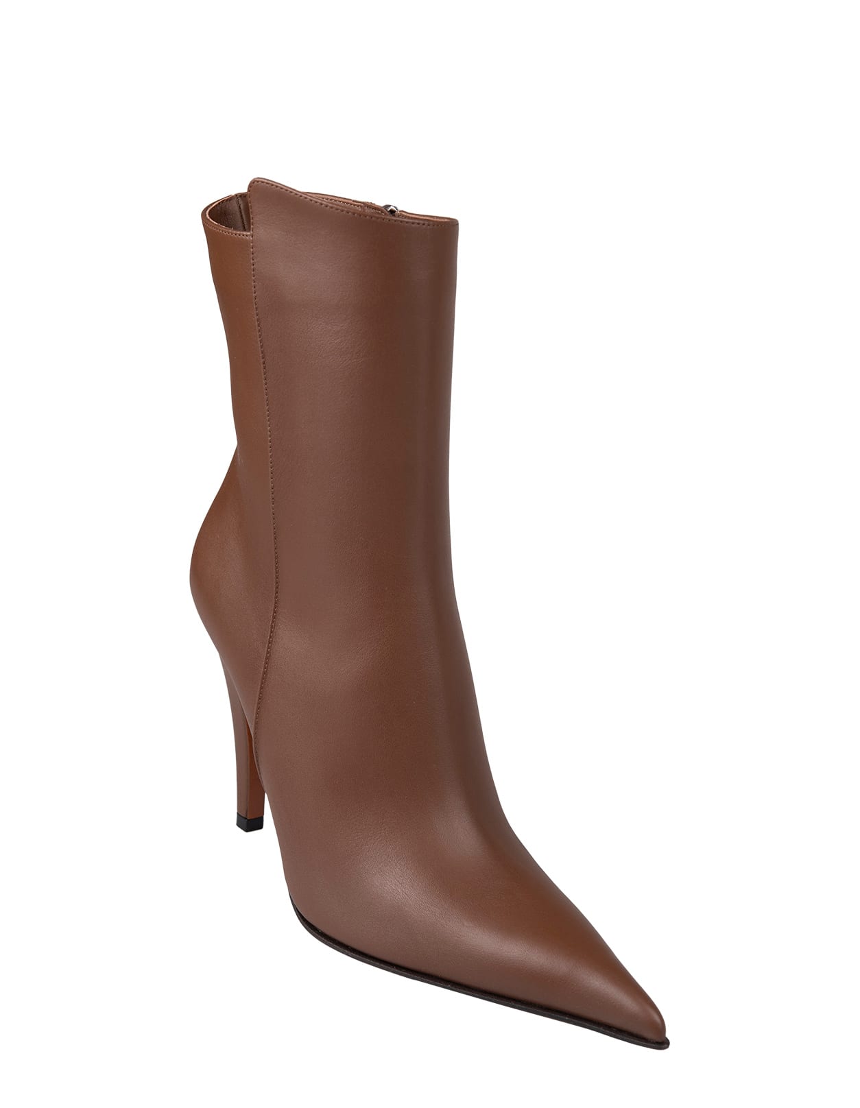 Shop Alexander Mcqueen Brown Birdee Ankle Boots