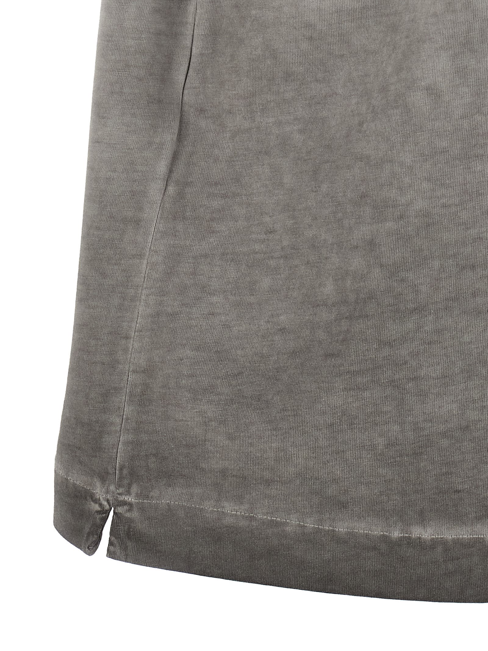 Off-white Skateboarding Inspired Crew Neck T-shirt In Gray