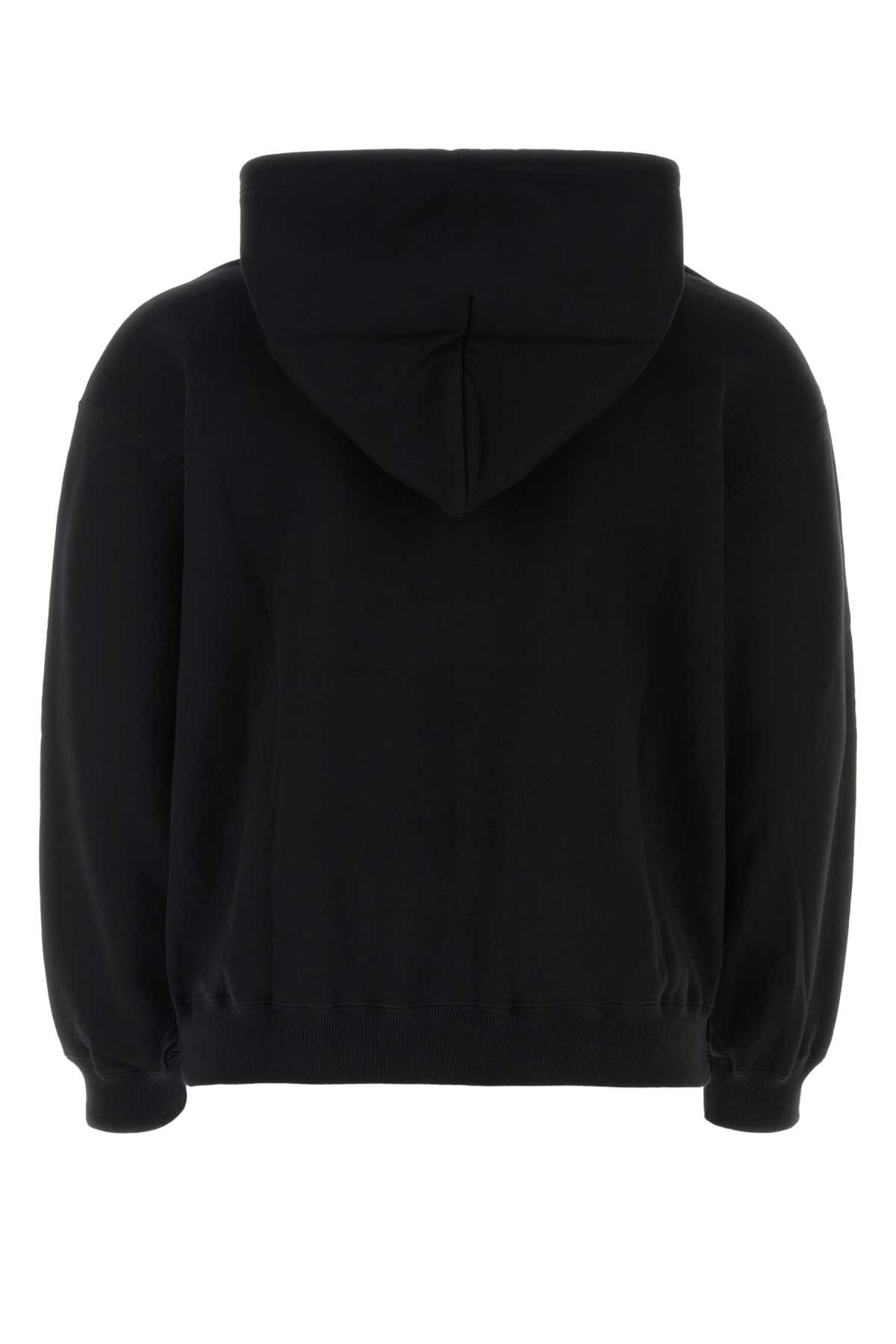 Shop Yohji Yamamoto Black Cotton  X Neighborhood Sweatshirt