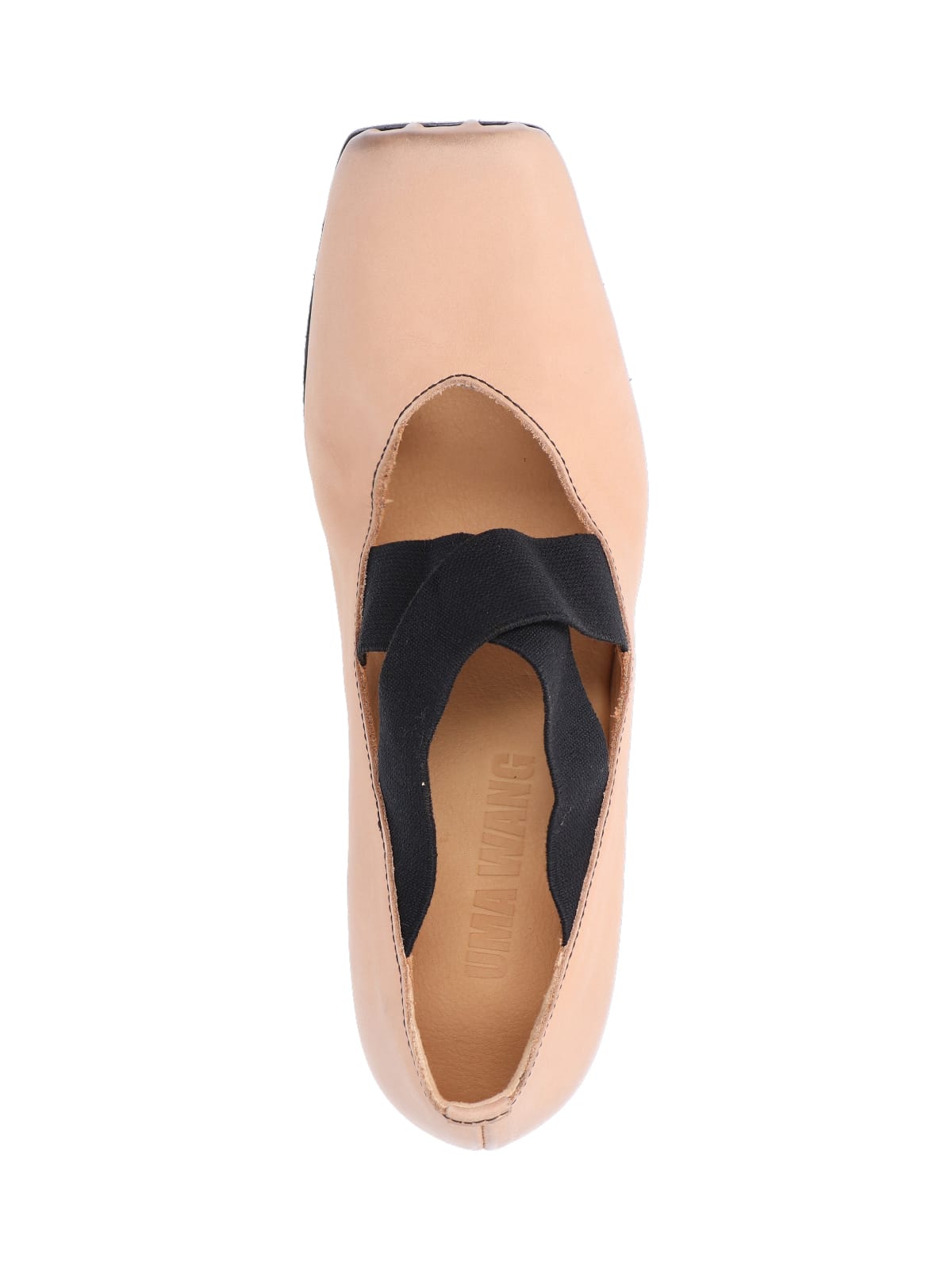 Shop Uma Wang Heeled Ballet Flats In Pink