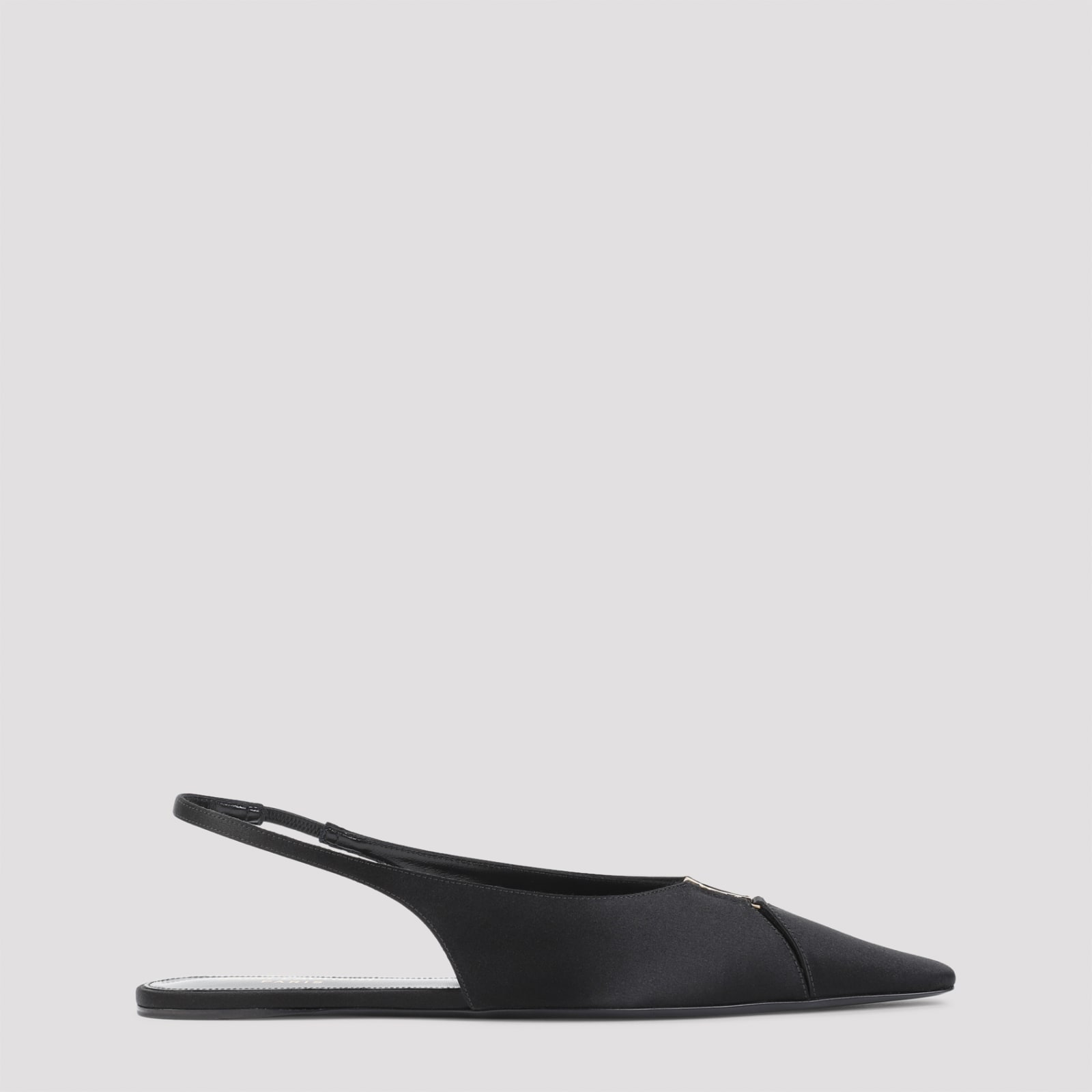 Shop Saint Laurent Babylone 00 Sandal In Nero