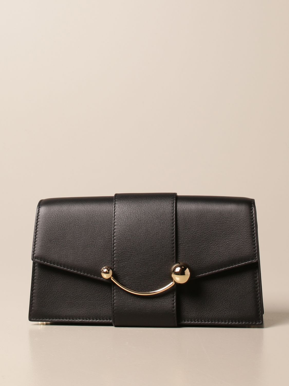 Strathberry Mini Bag Crescent Mini Strathberry Leather Bag