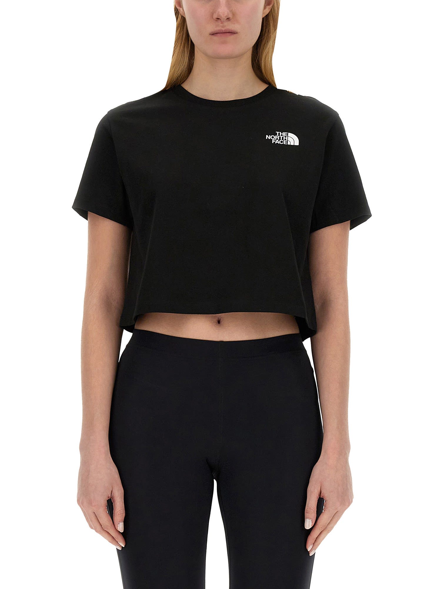 The North Face T-shirt With Logo In Black