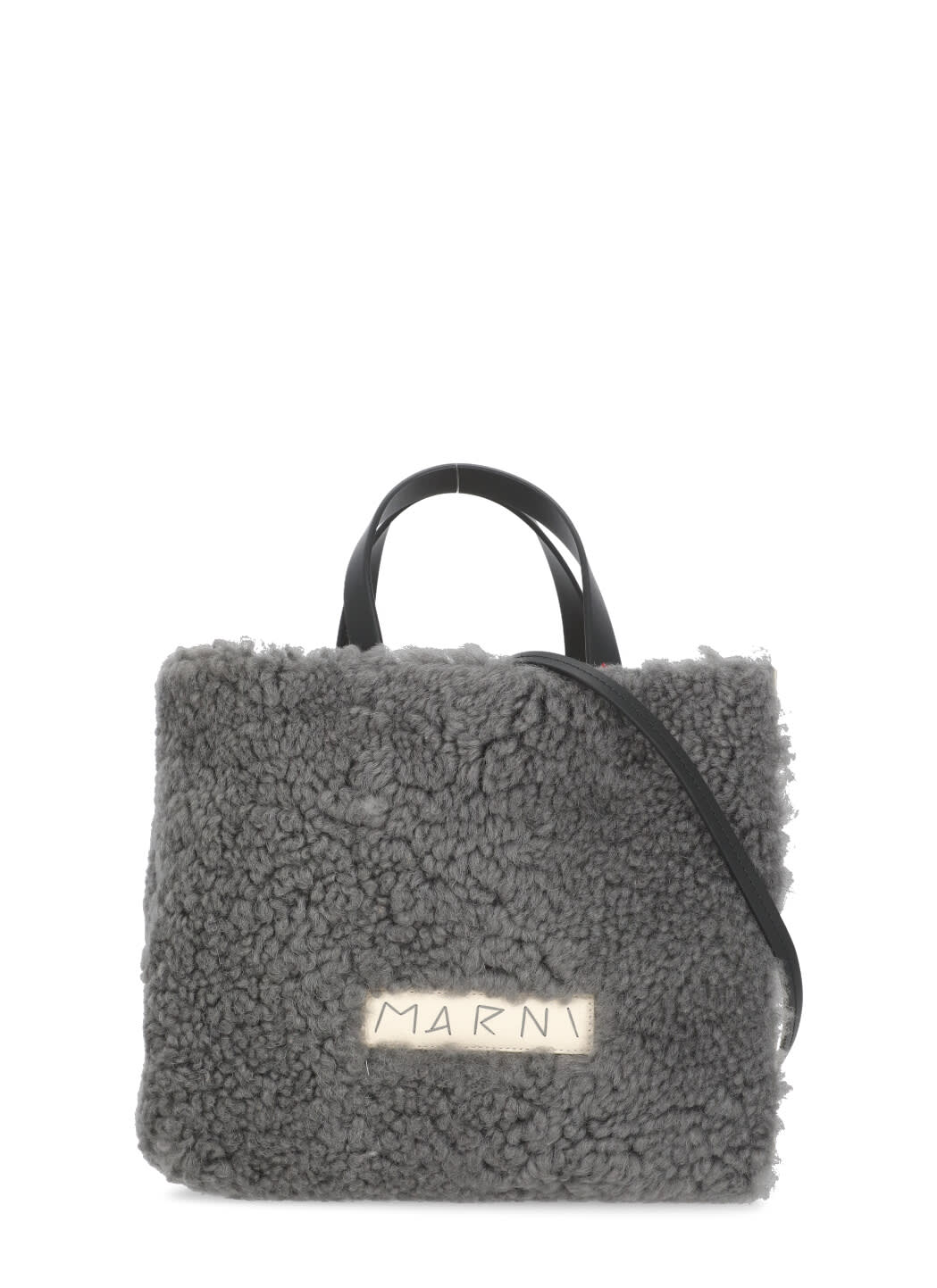 Marni Logoed Bag In Gray