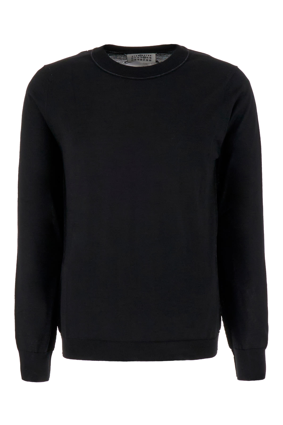 Black Wool Blend Sweater