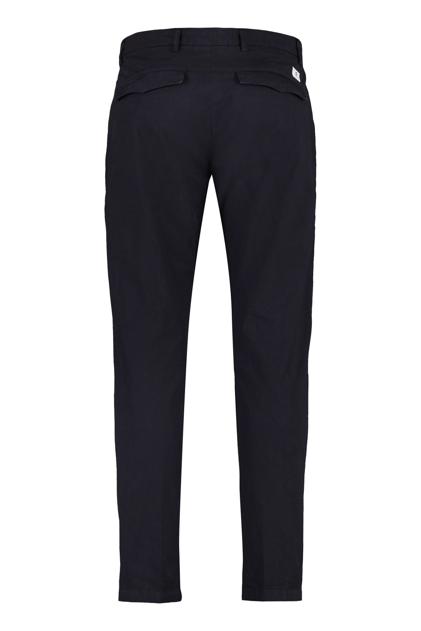 Shop Department Five Prince Stretch Cotton Chino Trousers In Blue