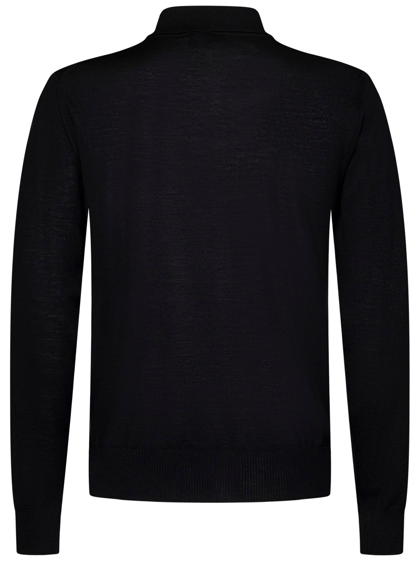 Shop Emporio Armani Sweater In Black