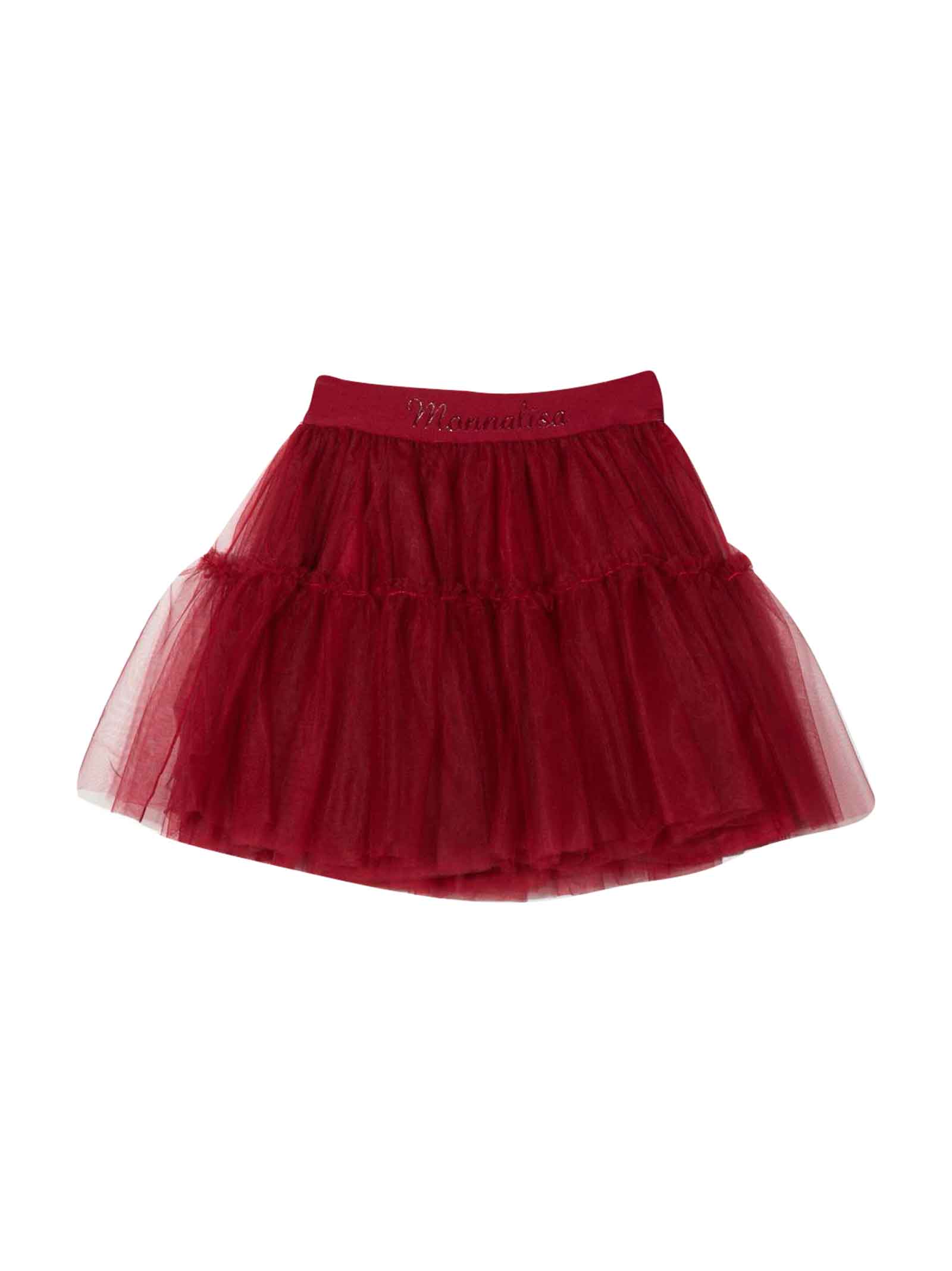 Monnalisa Red Skirt Girl