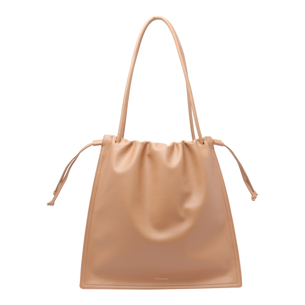 Coccinelle Large Dulse Shopping Bag In Pink