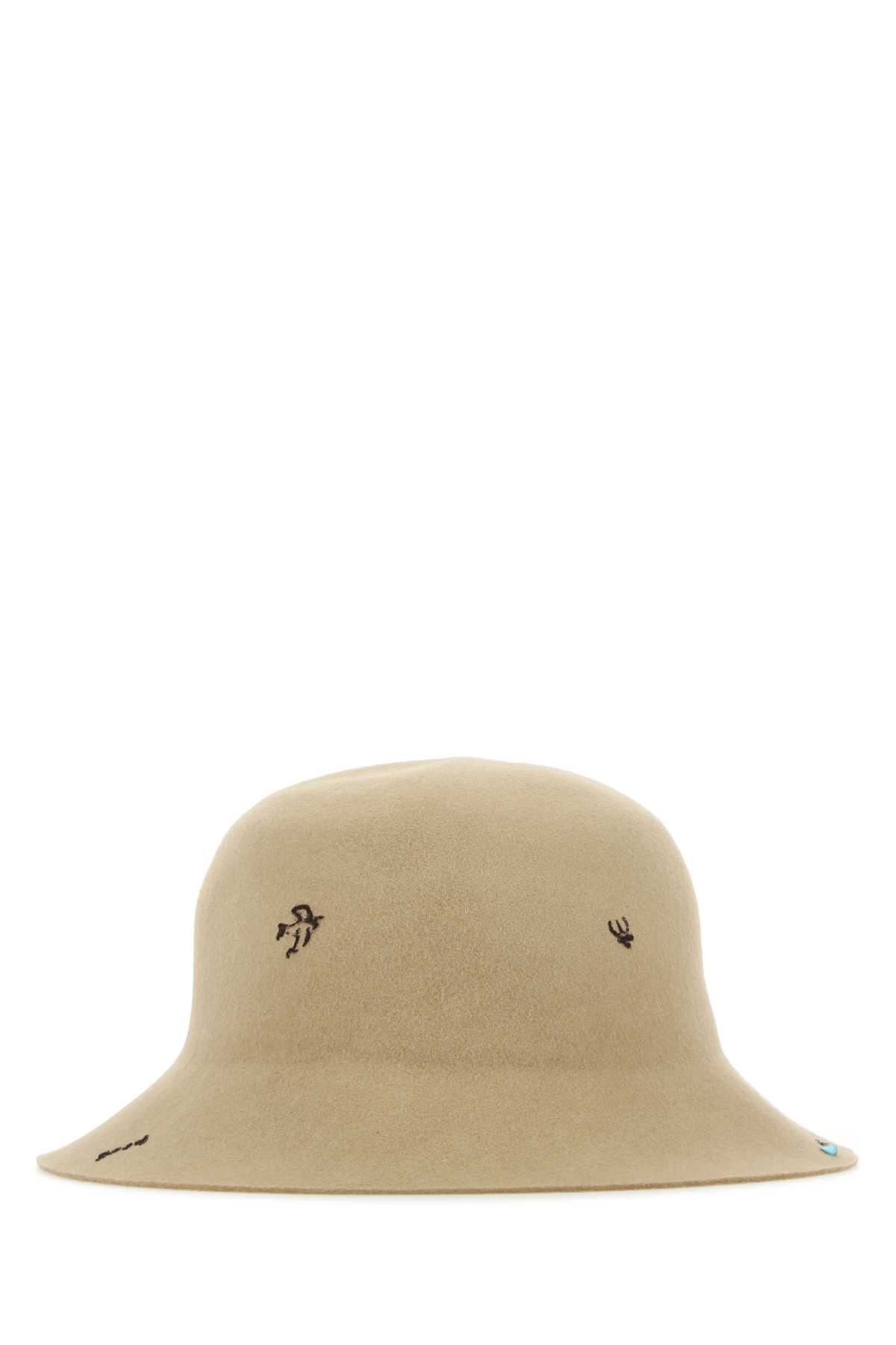 Sand Felt Freya Bucket Hat