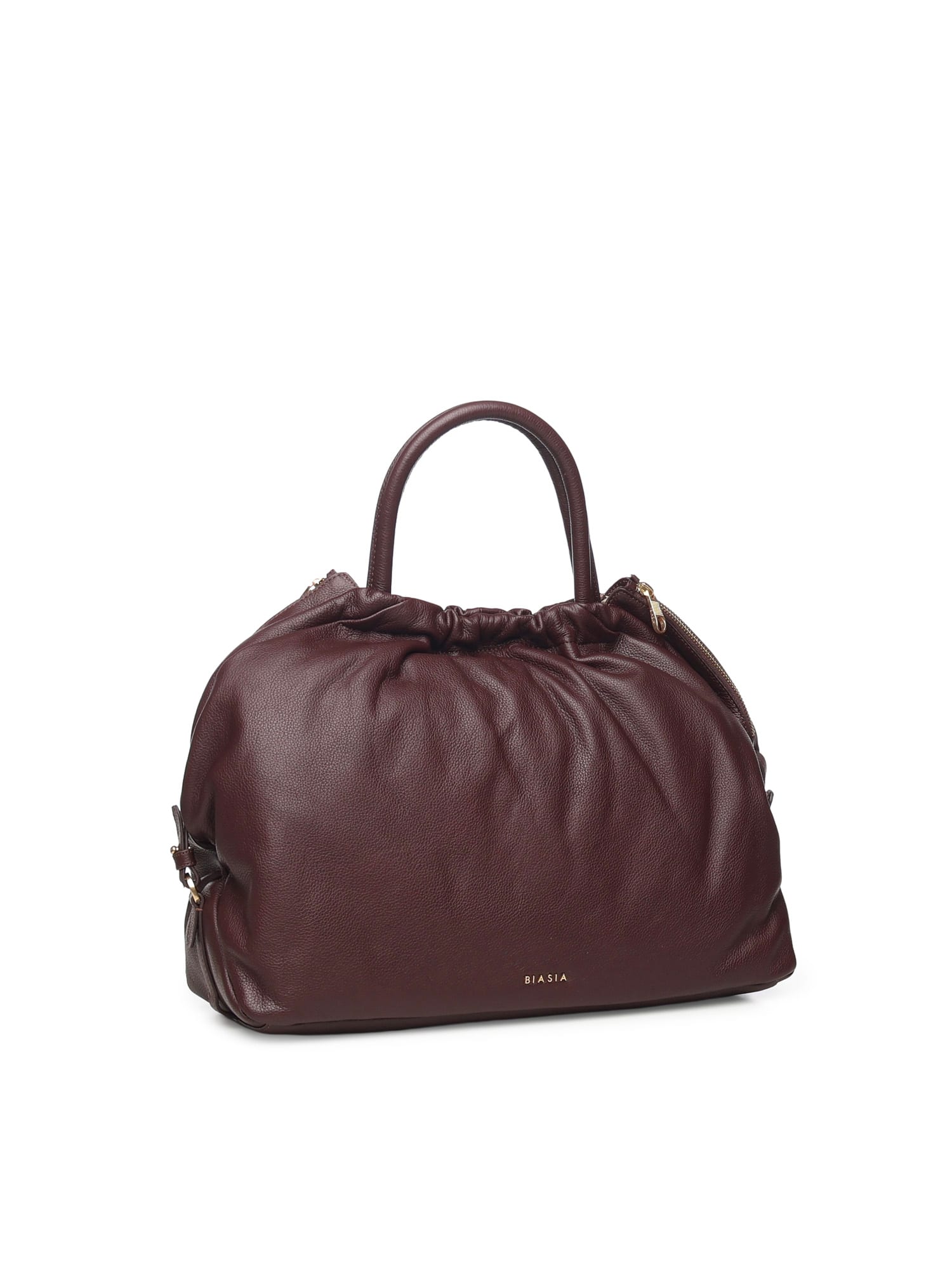 Biasia Gathered-detail Tote Bag In Purple