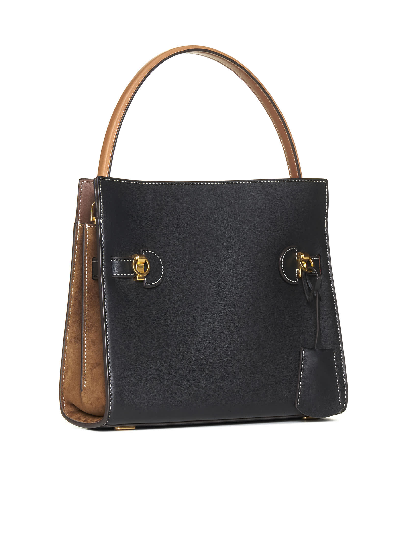 Shop Tory Burch Tote In Nero