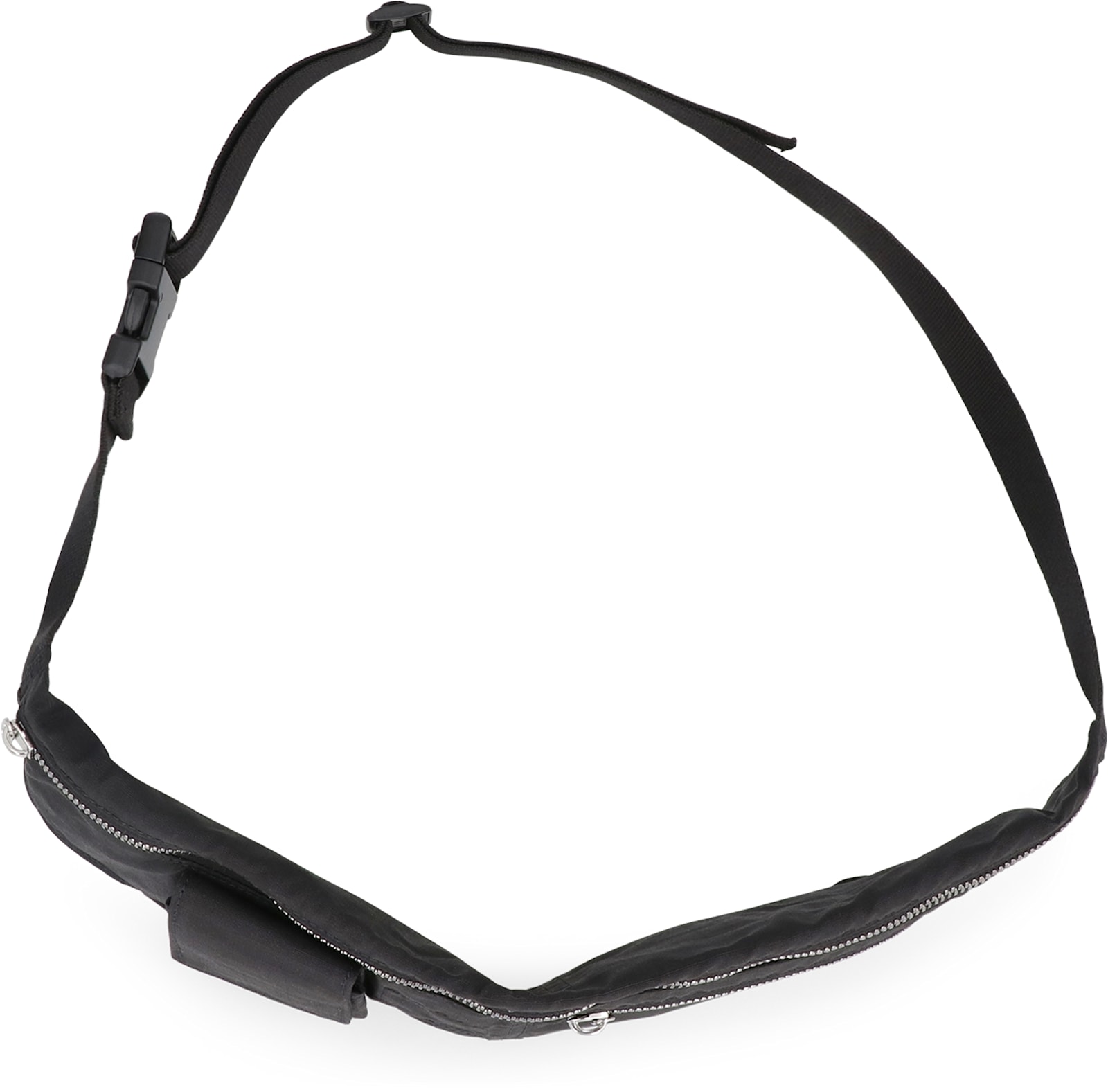 Drkshdw Rick Owens X - Fabric Belt Bag In Black