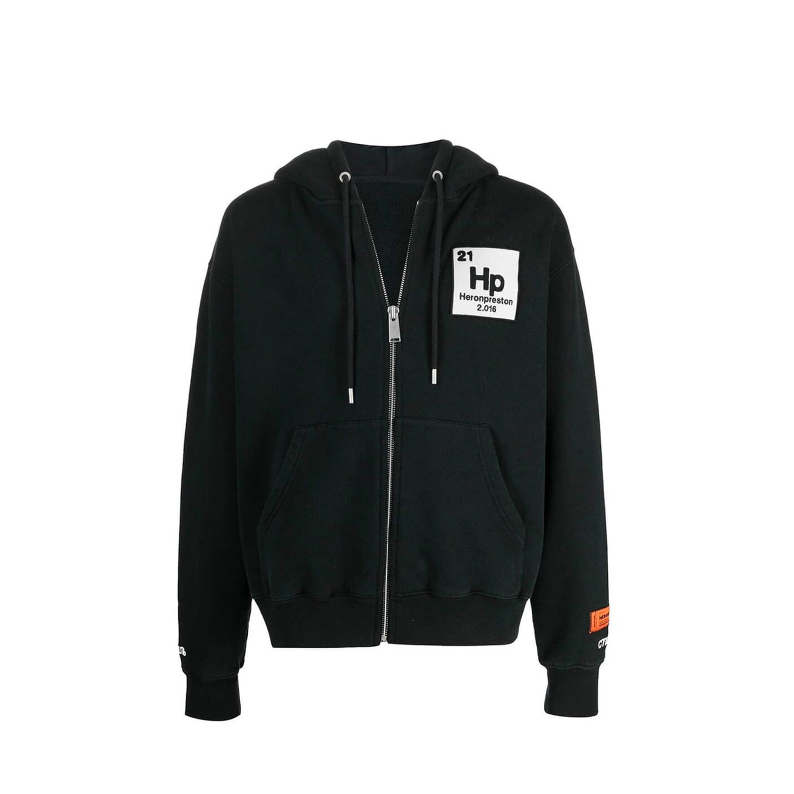 HERON PRESTON Logo Zipped Hoodie