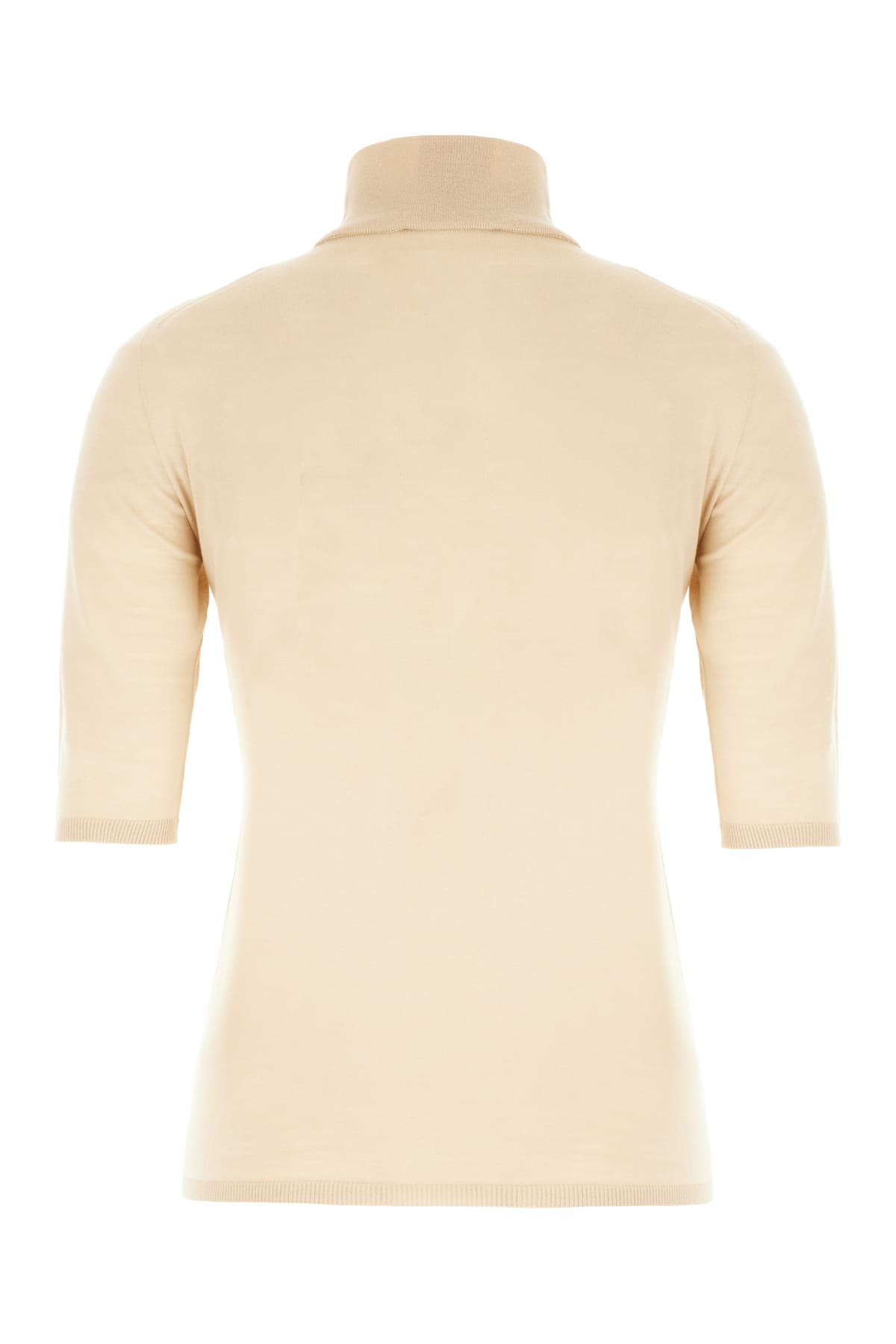 Shop Max Mara Beige Wool Sweater In Albino