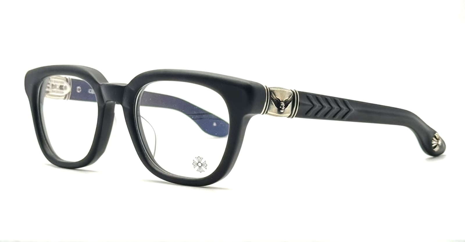 Chrome Hearts Well Hell Yeah - Matte Black Rx Glasses In Black