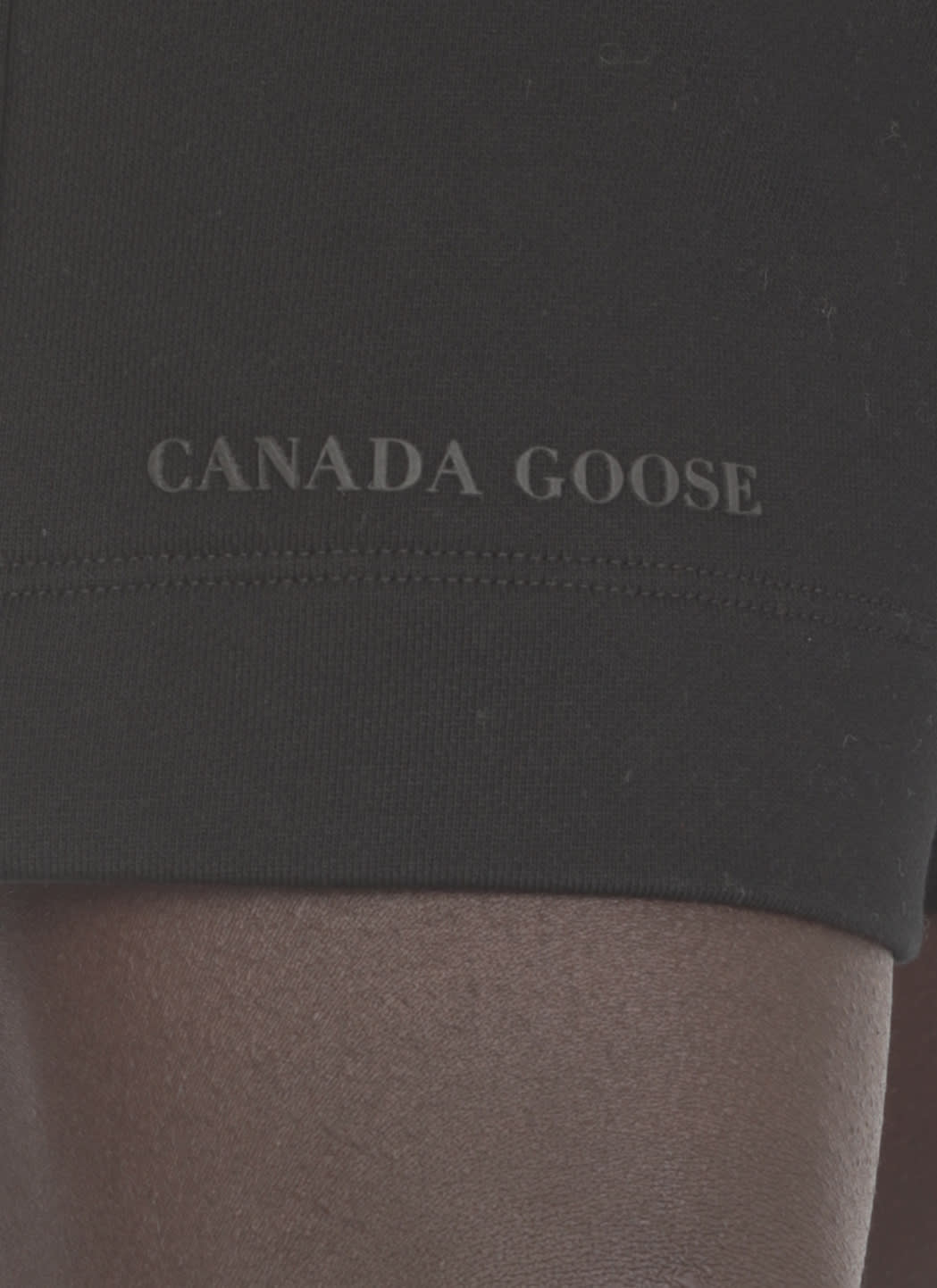 Shop Canada Goose Huron Shorts In Black