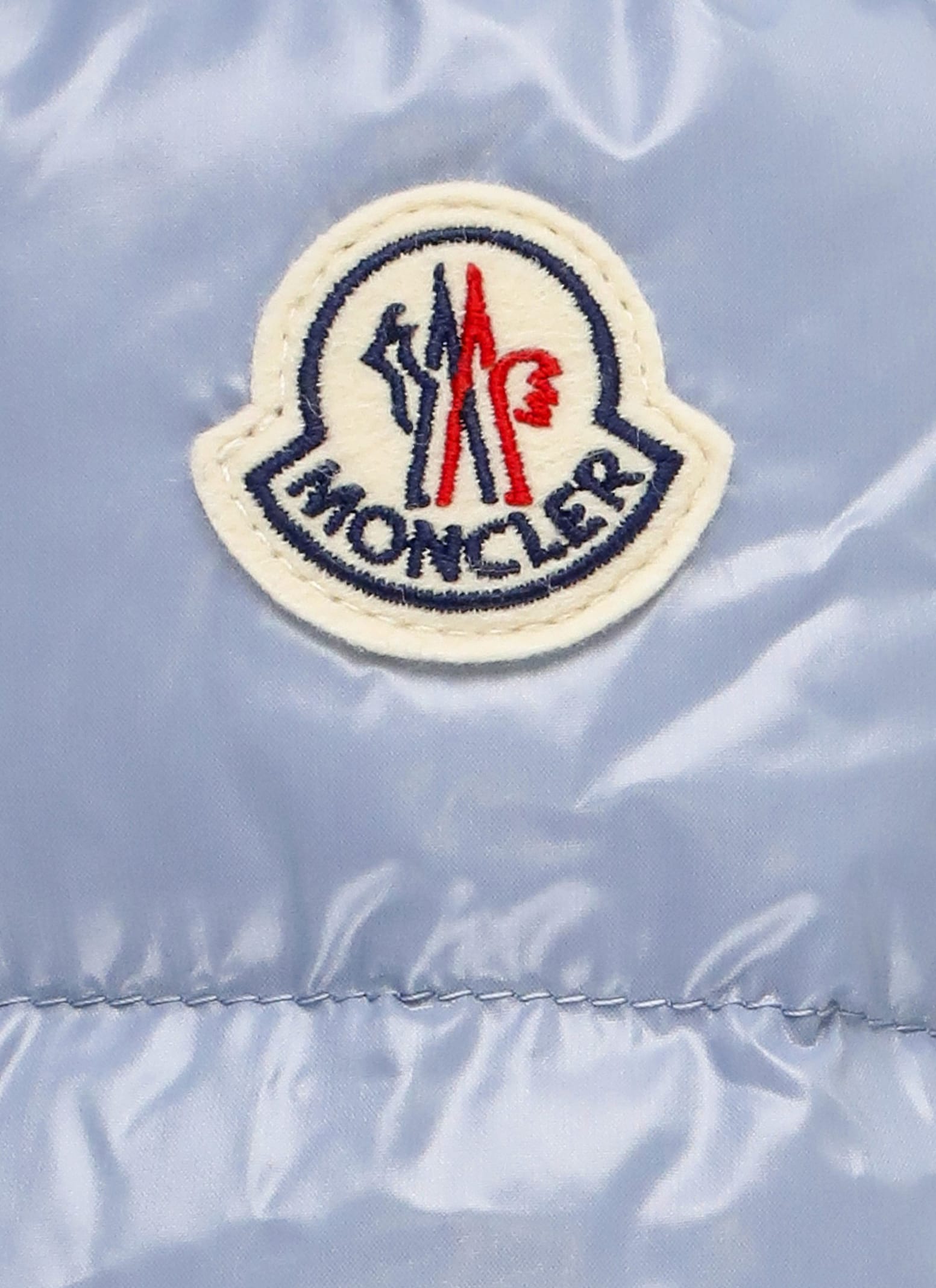 Moncler Haubert Down Jacket In Blue