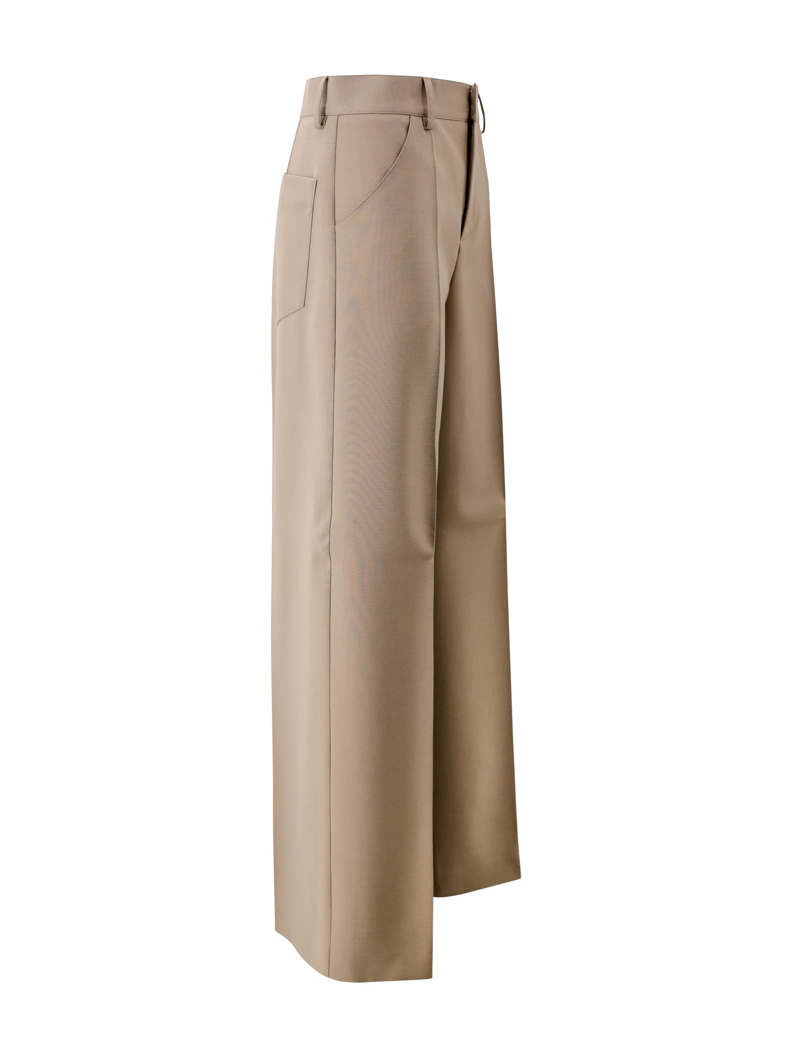 Shop Philosophy Di Lorenzo Serafini Palazzo Pants In Beige