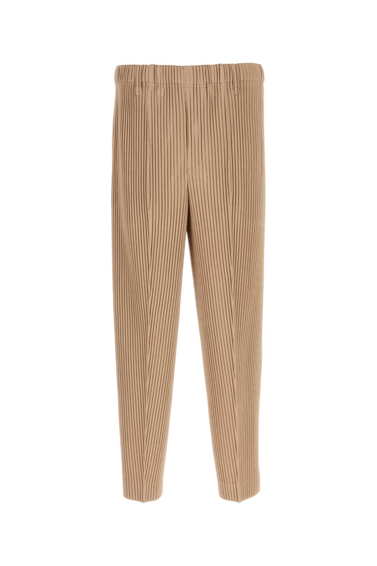 Homme Plissé Issey Miyake Antiqued Pink Polyester Pant