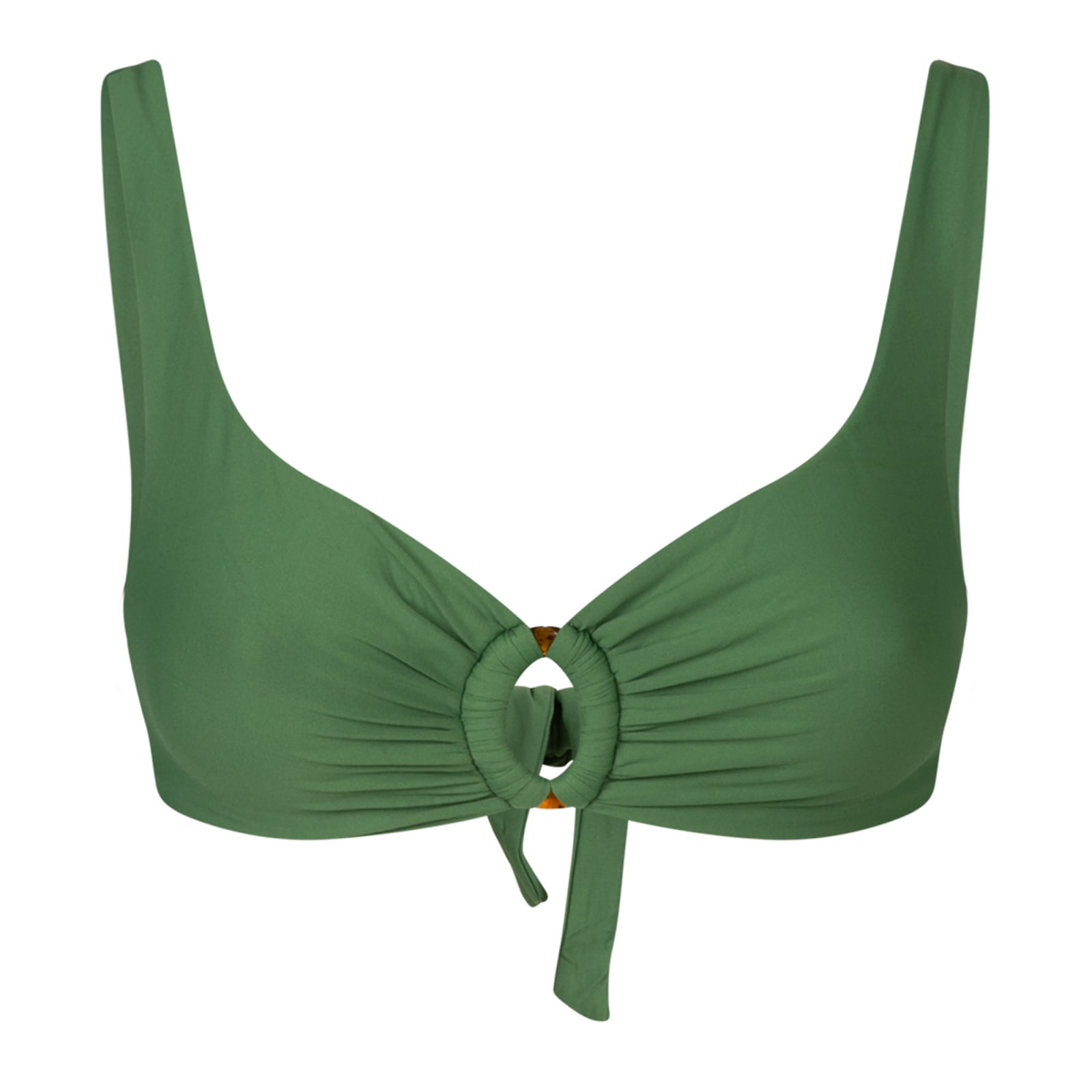 Shop Fisico Cristina Ferrari Bikini Brassiere Con Anello In Cactus