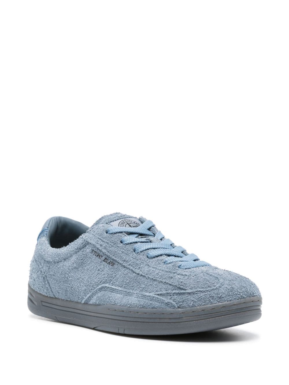 Shop Stone Island Rock Suede Sneakers