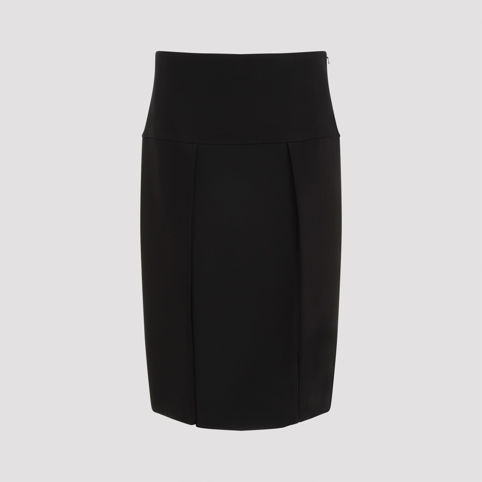 Shop Khaite Kidd Skirt In Black