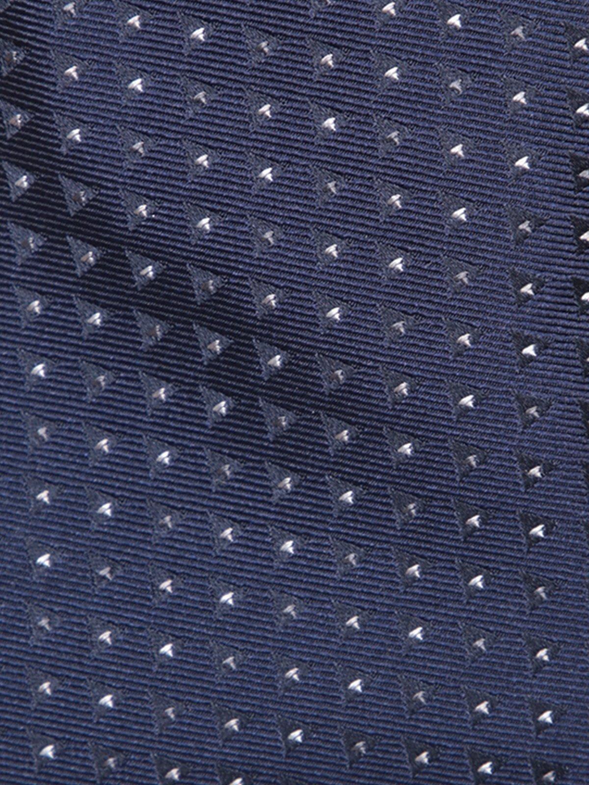 Shop Brunello Cucinelli Dot-printed Tie In Blue