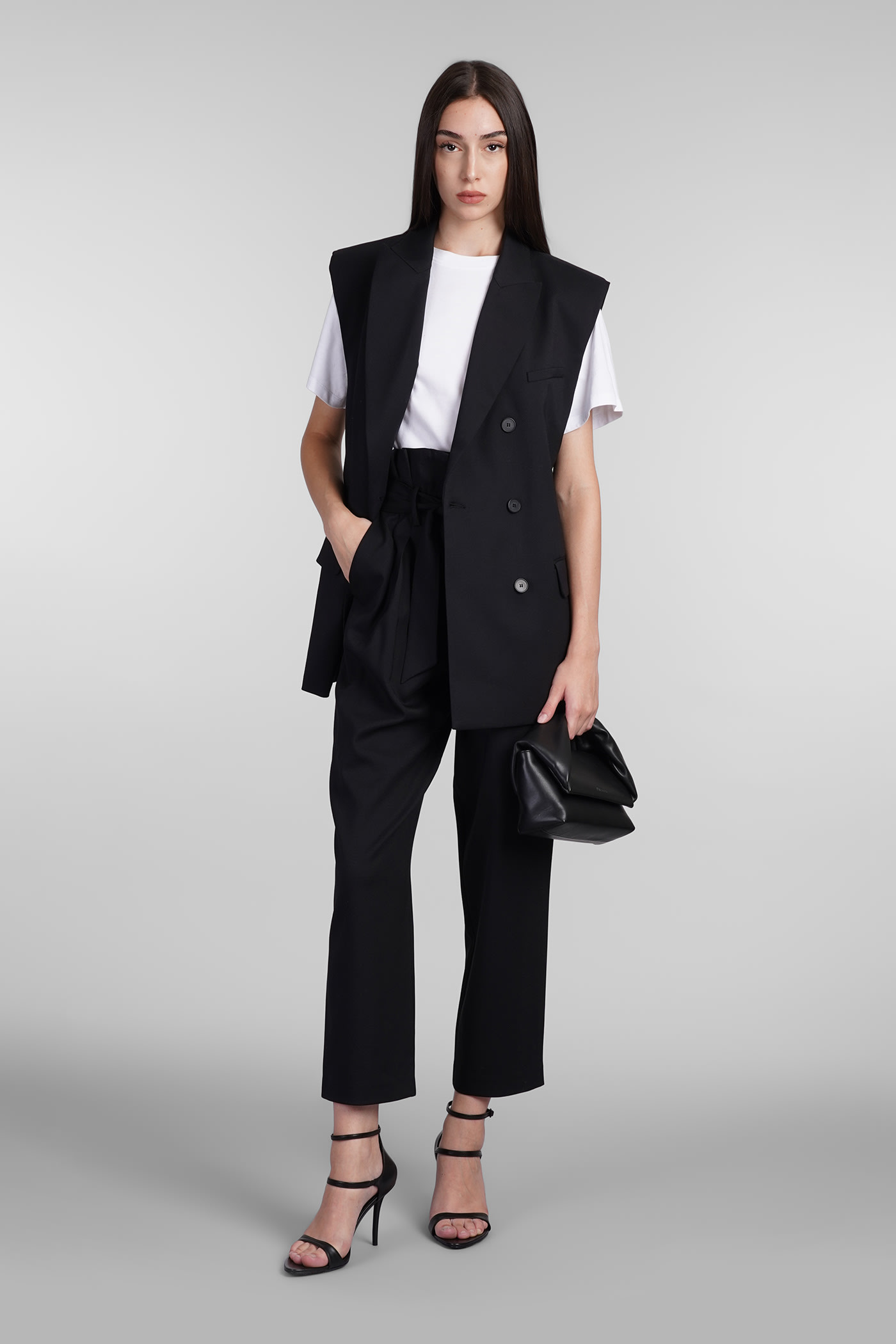 Shop Iro Anilah Blazer In Black Viscose