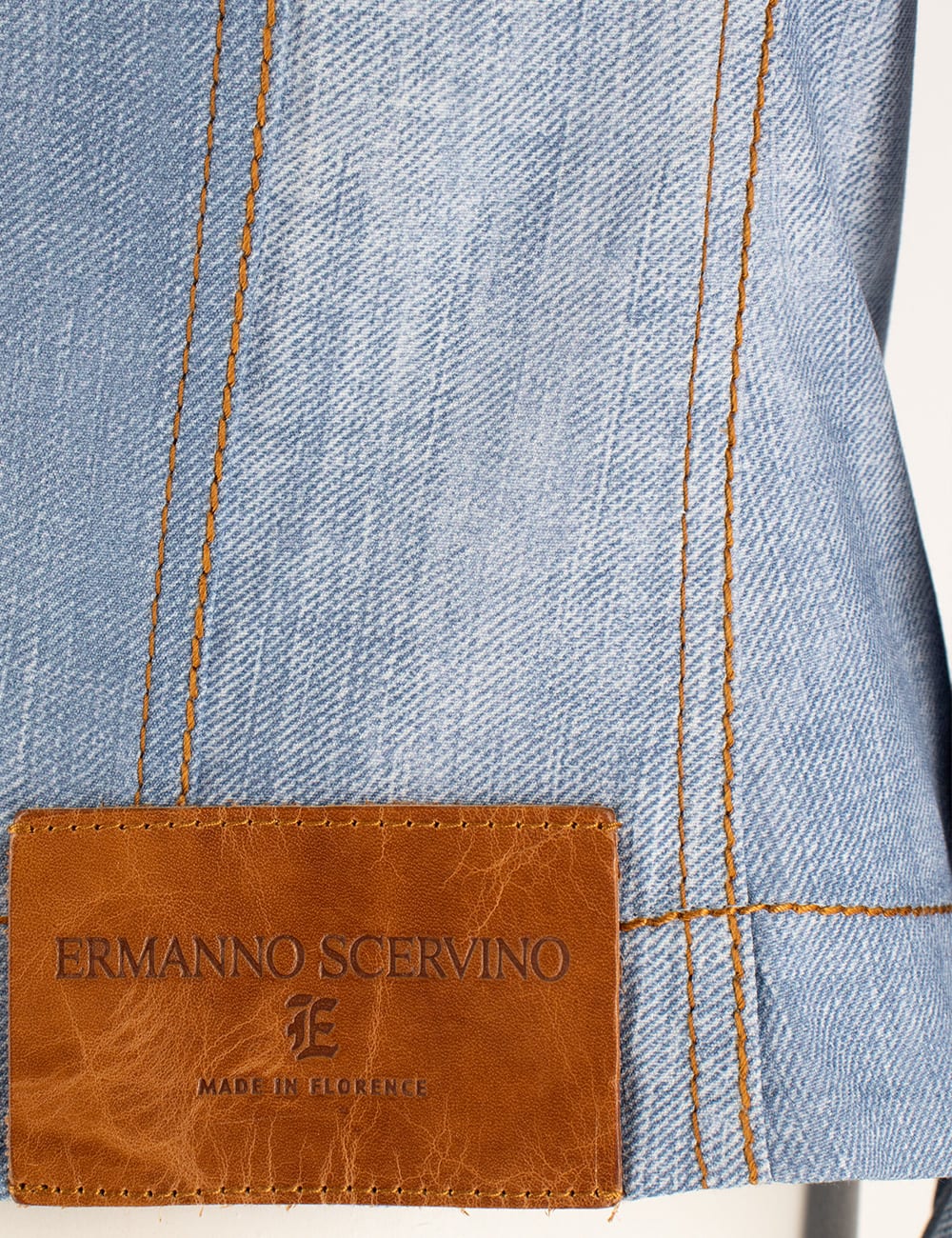 Shop Ermanno Scervino Jacket In St.jeans