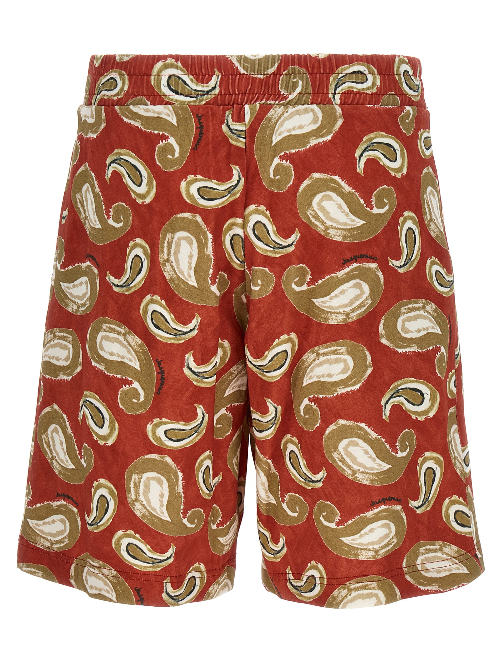 Shop Jacquemus Pingo Bermuda Shorts In Multicolor