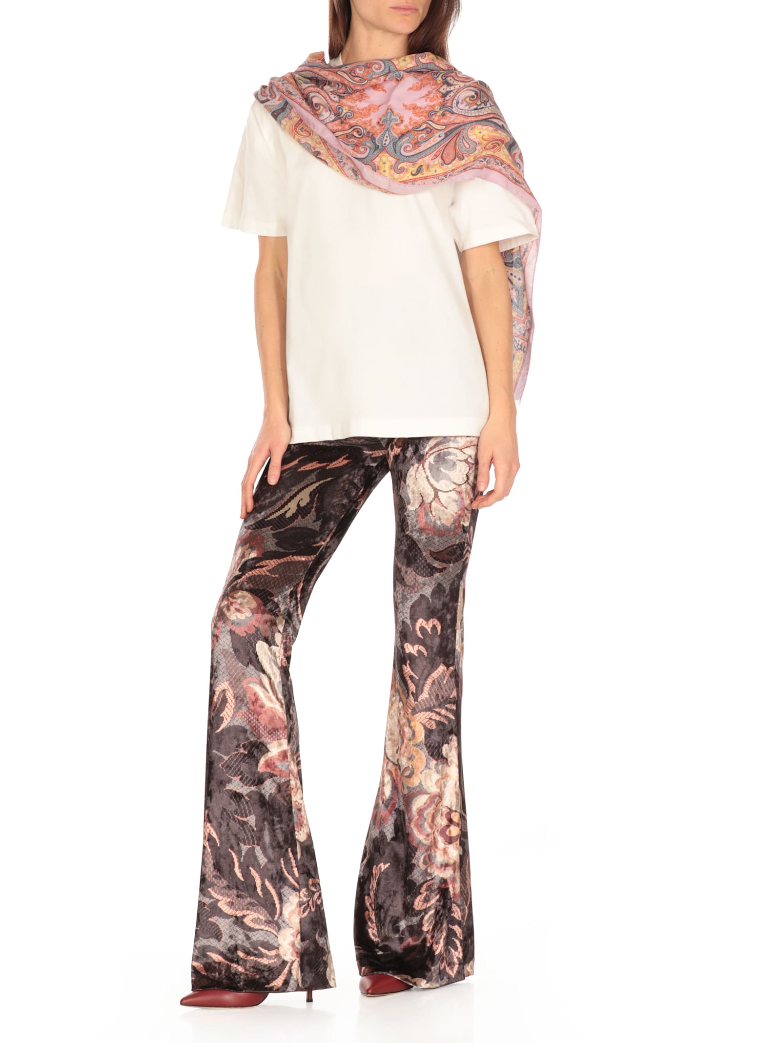 Etro Tosca Scarf In Multicolour