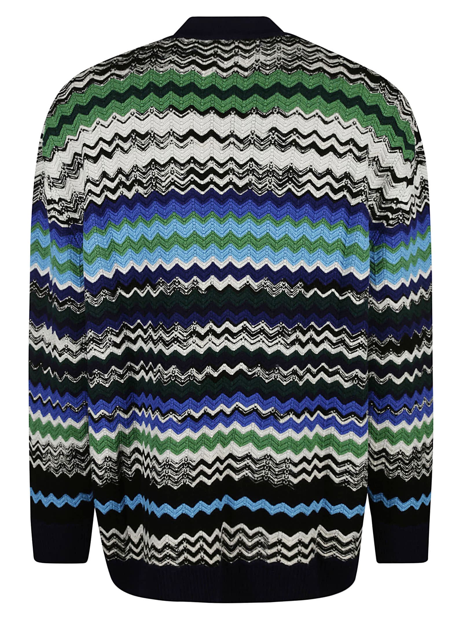 Shop Missoni Cardigan In Yc