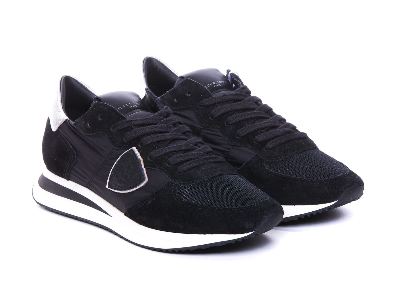 Shop Philippe Model Trpx Sneakers In Black