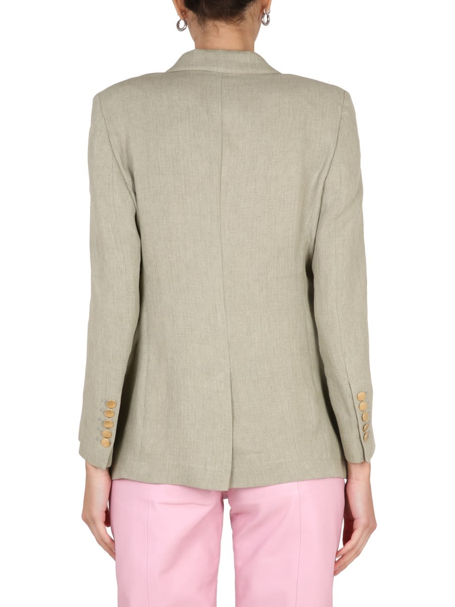 Shop Saulina Milano Angelica Blazer In Beige