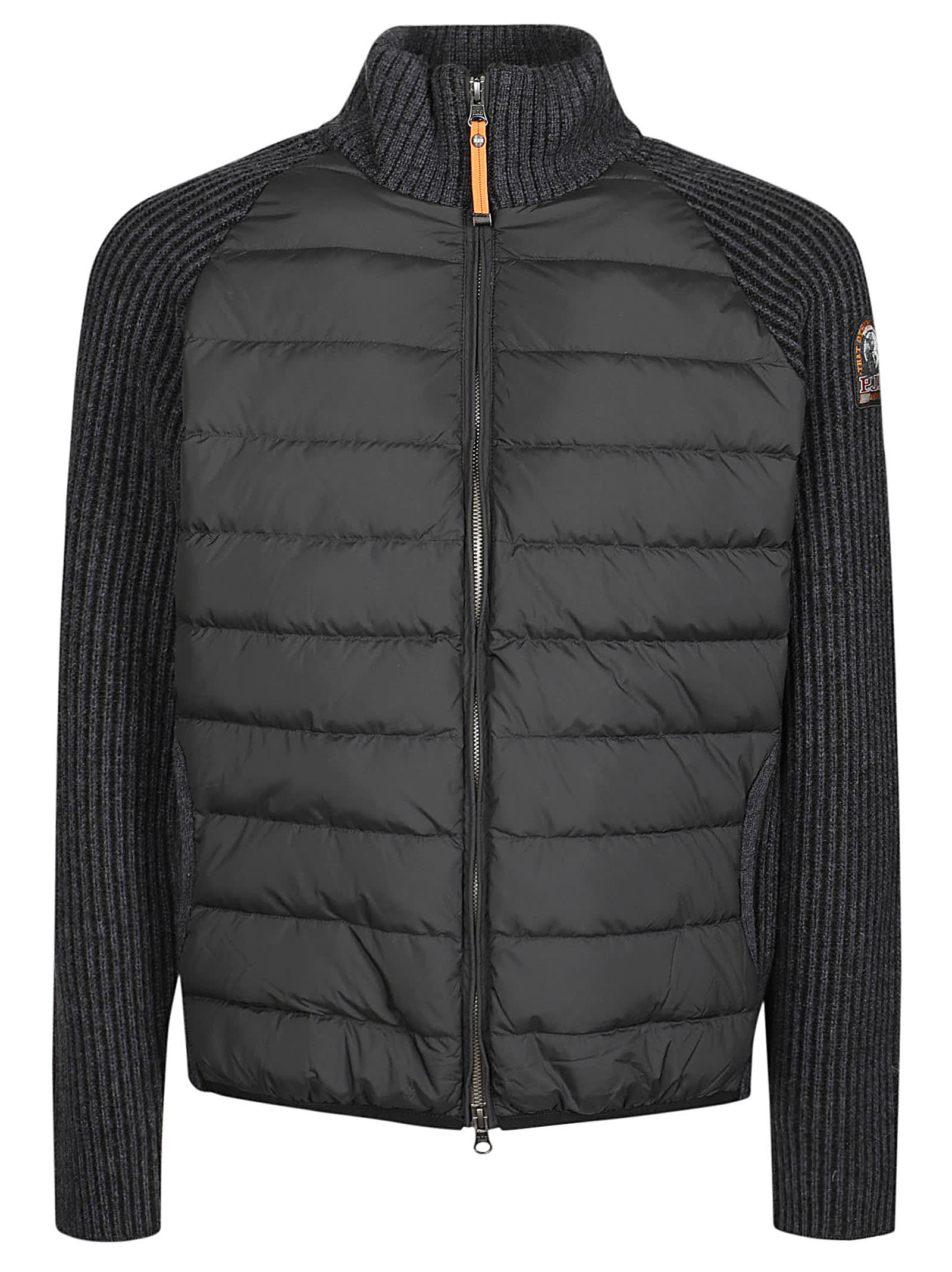 Shop Parajumpers Olmo Full Zip Jacket In Black