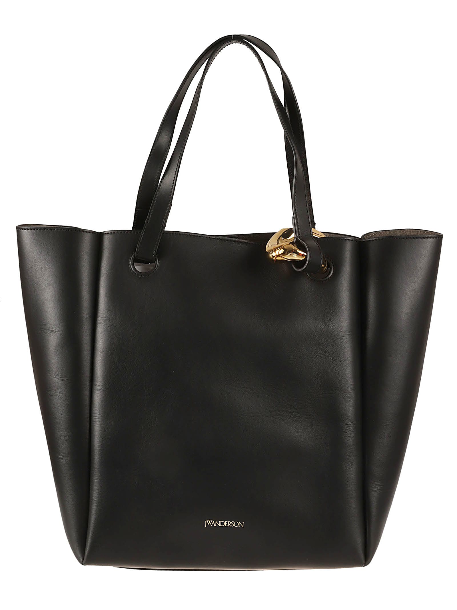 Jw Anderson The Chain Tote In Black