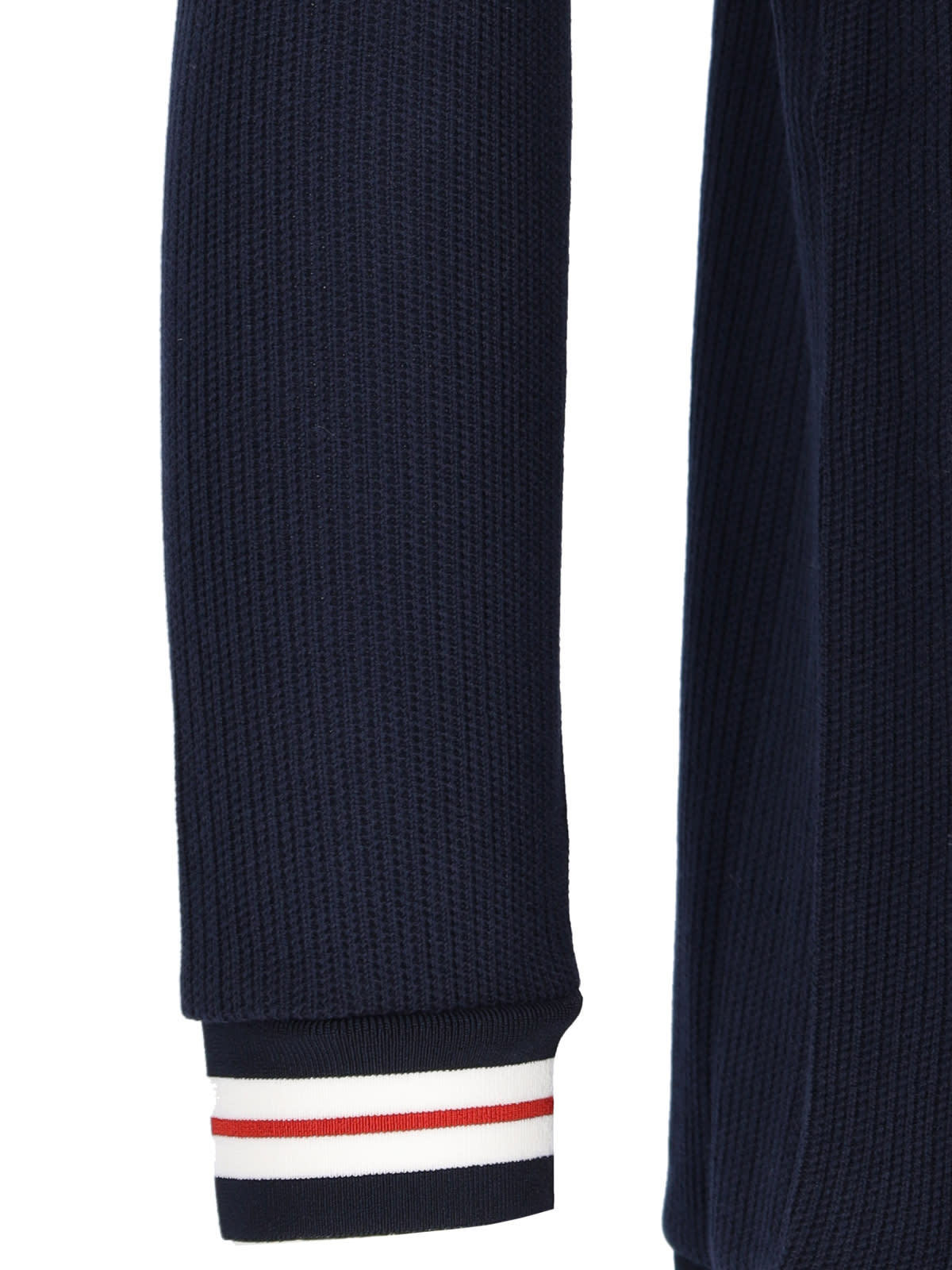 Shop Thom Browne Cotton Cardigan In Blue